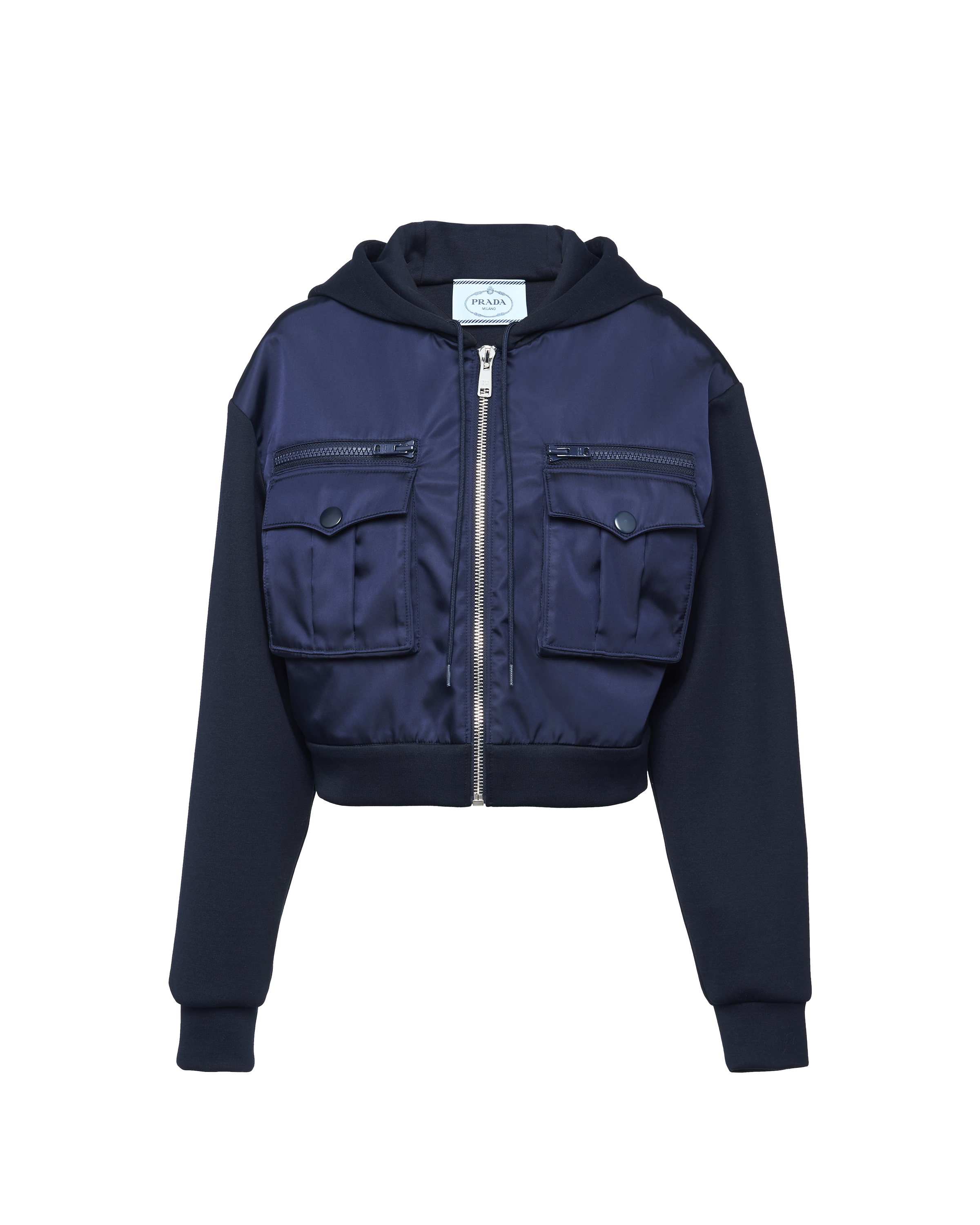 Jacke aus Baumwolle und Nylon Gabardine Jacke für Damen Prada