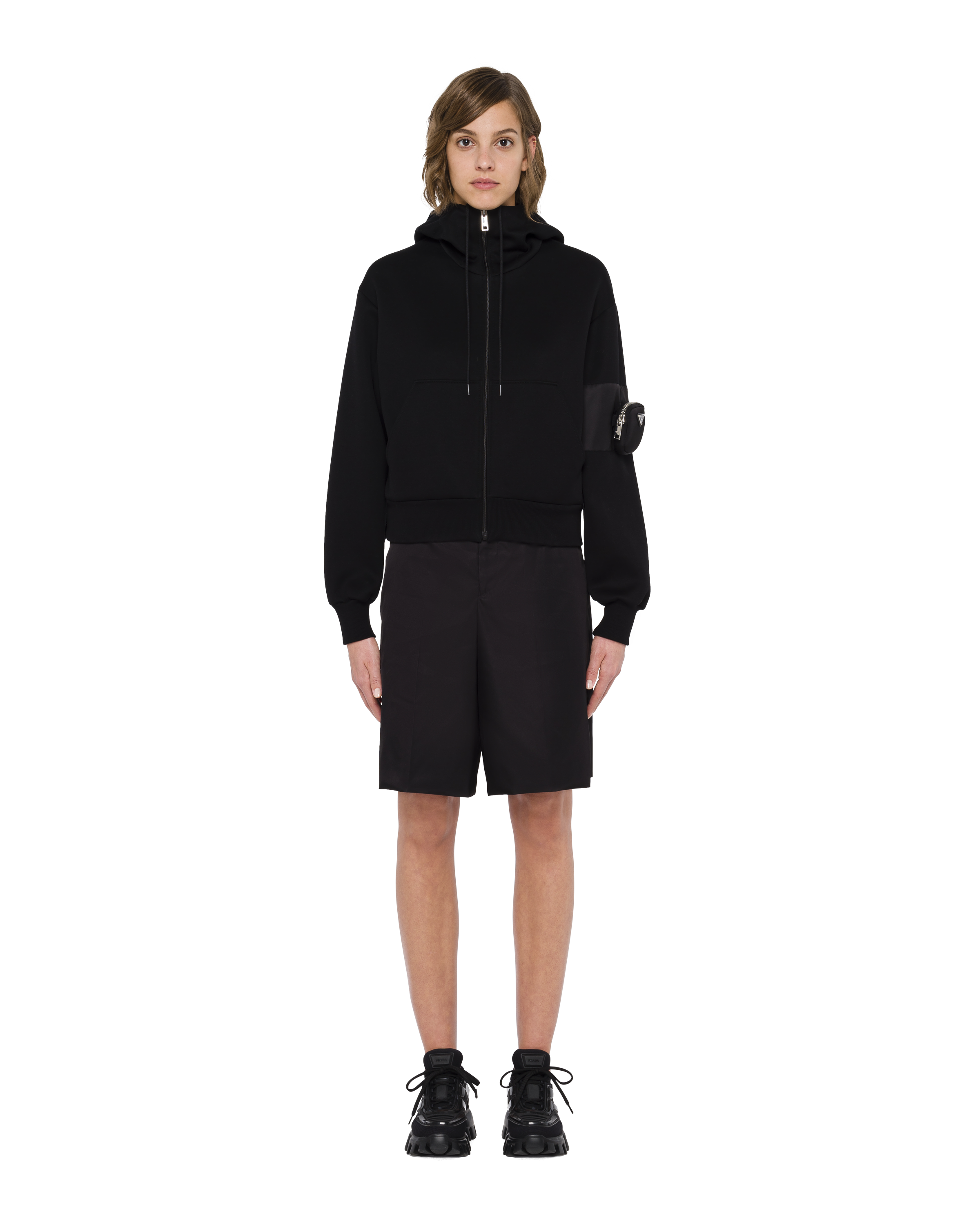 moletom com capuz prada