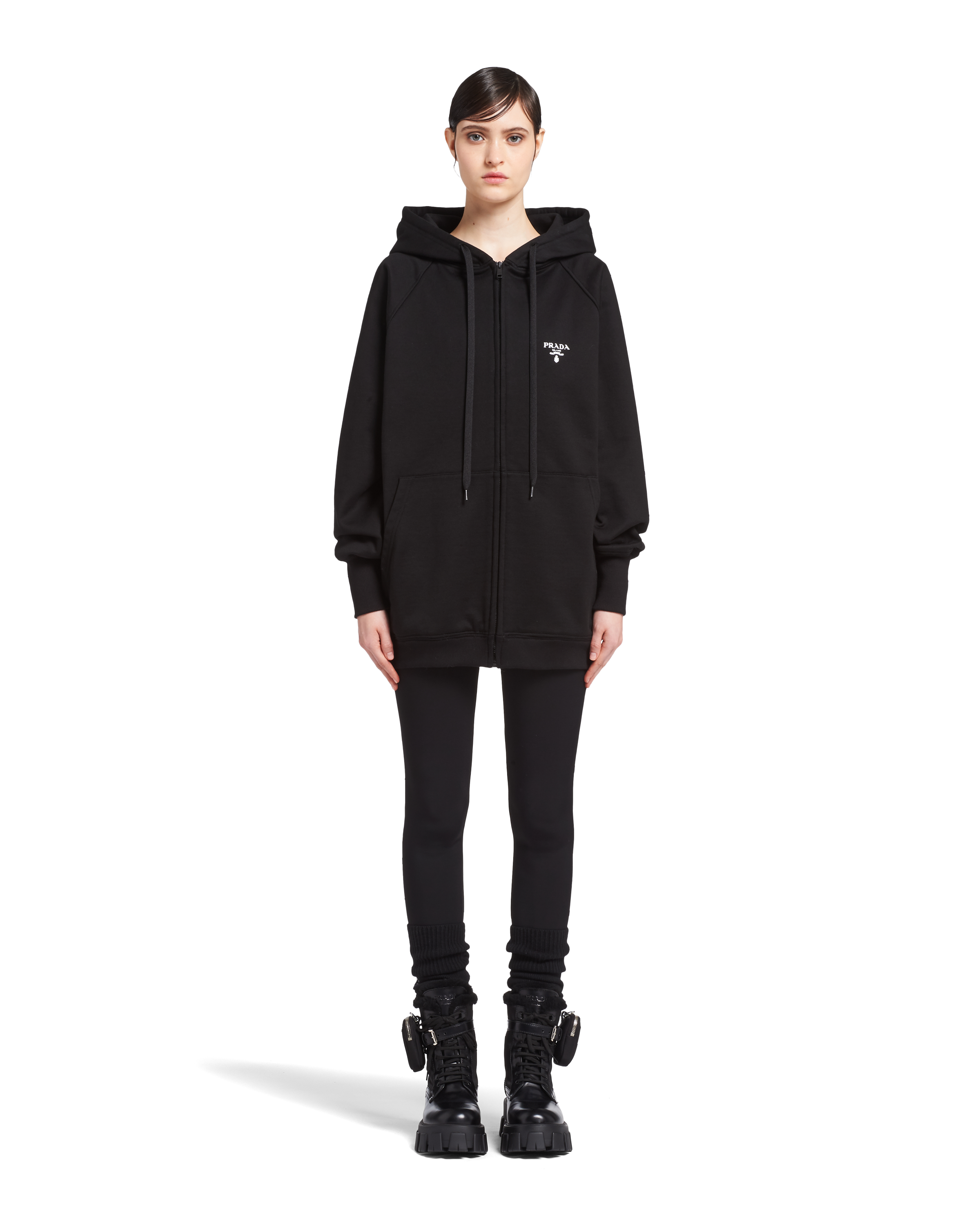 Prada hoodie hotsell women's