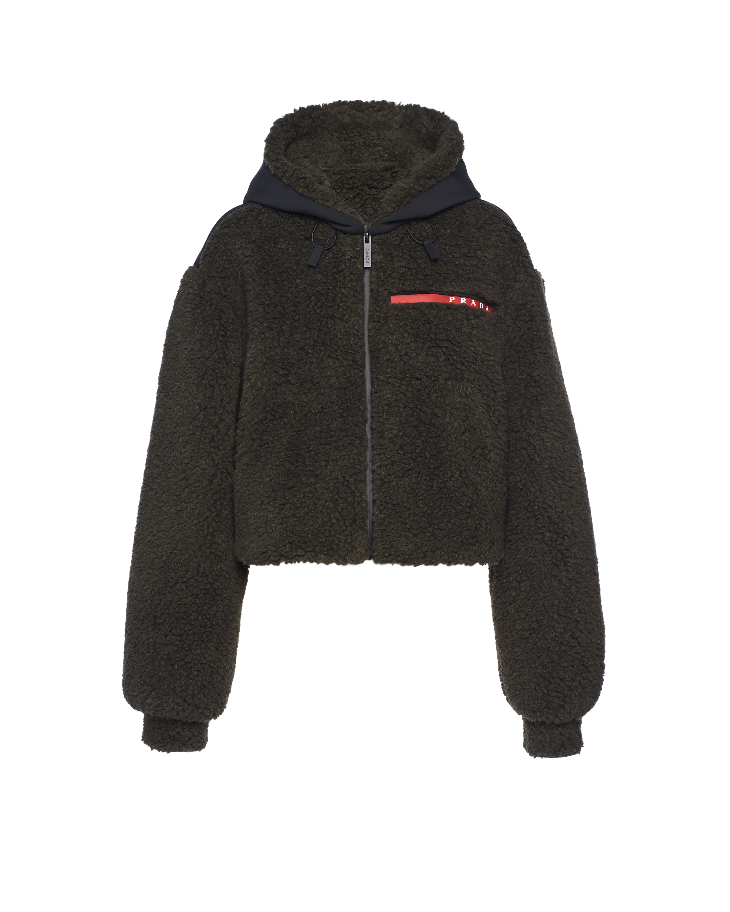 Prada cheap fleece jacket