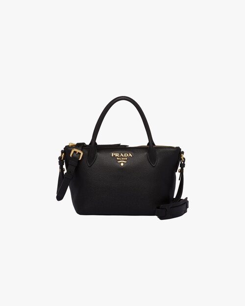 prada leather tote