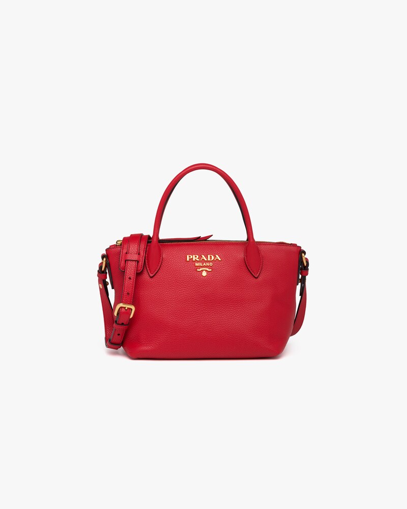 prada black red bag