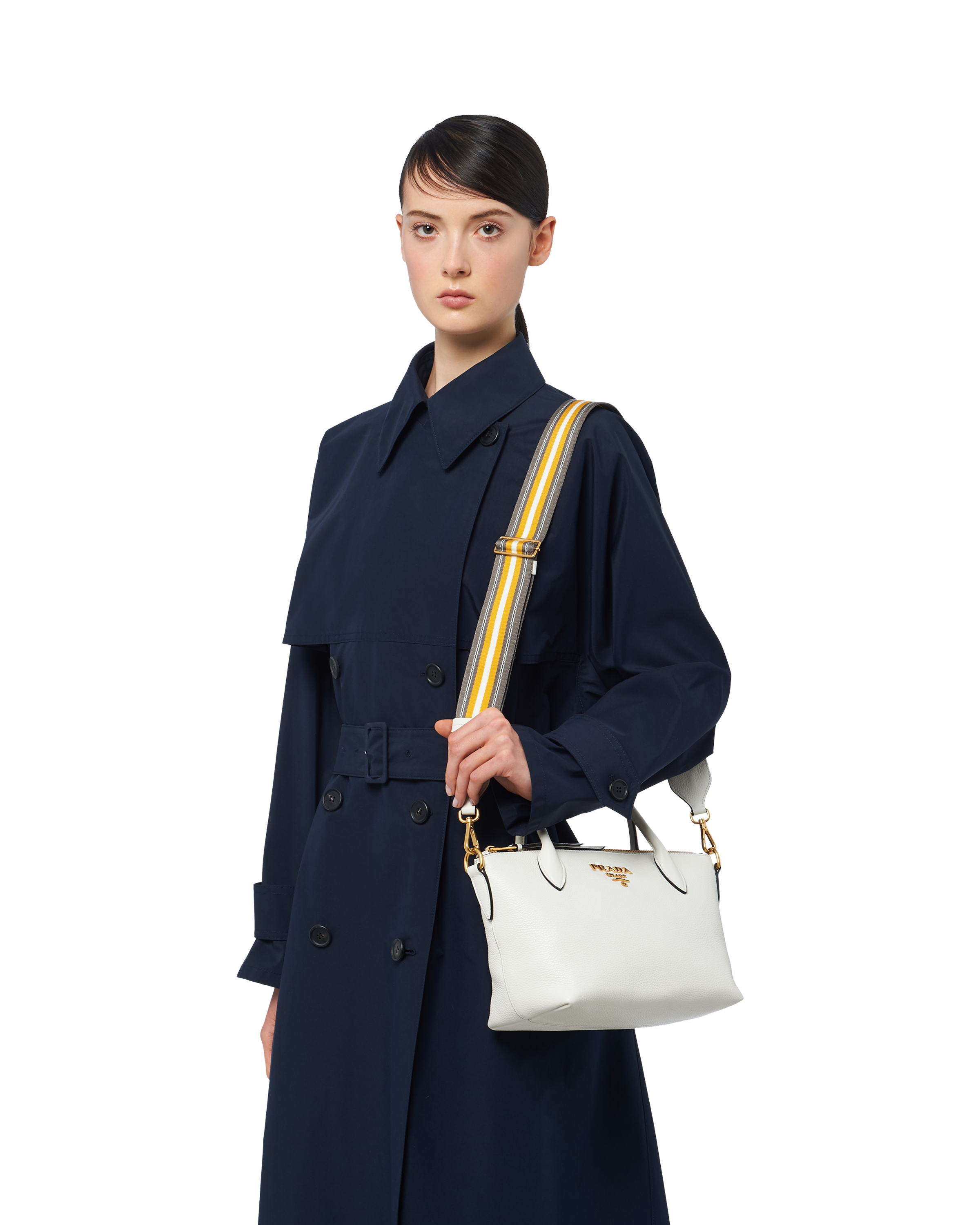 Prada Bolsa em couro Daino 2