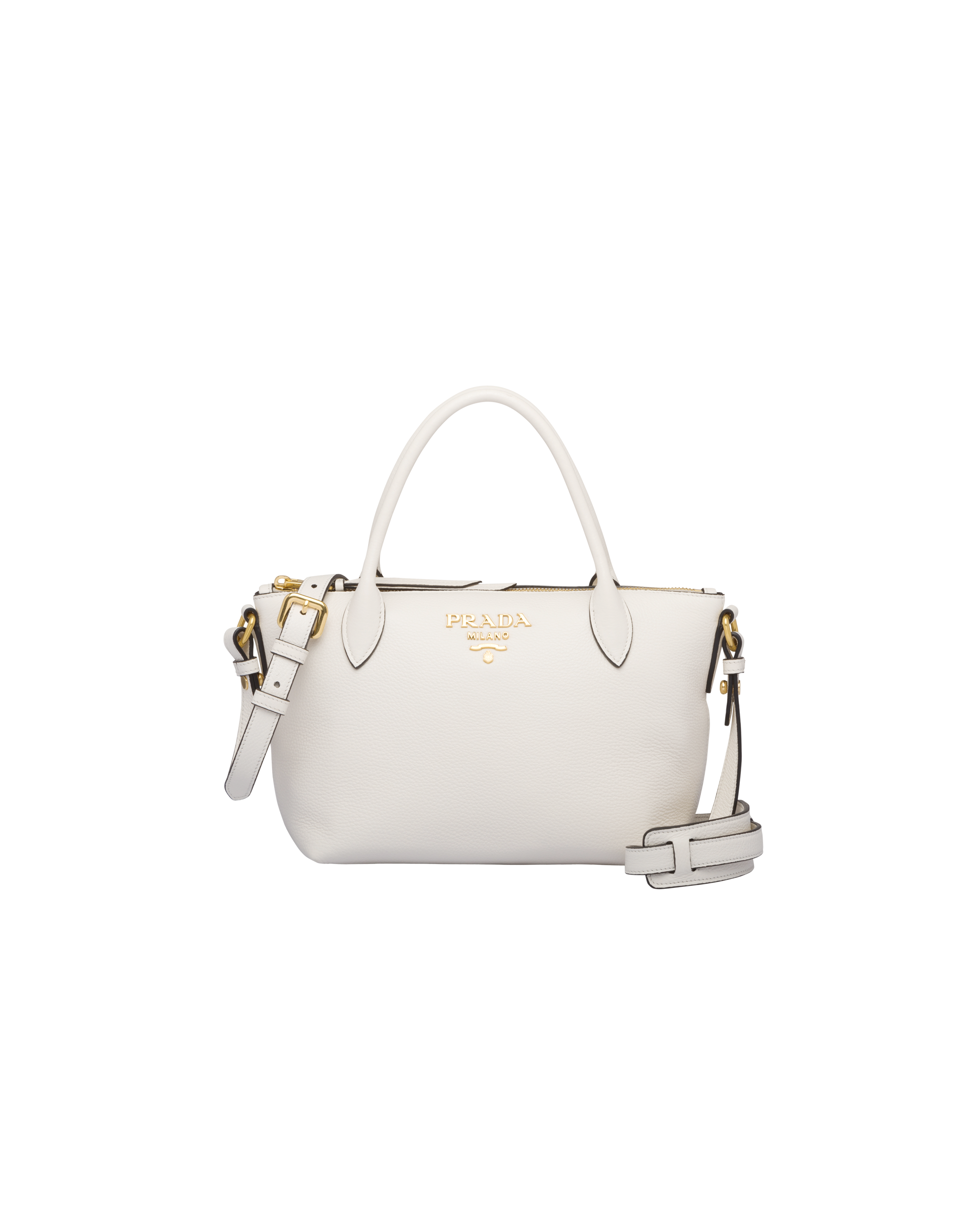 white prada purse
