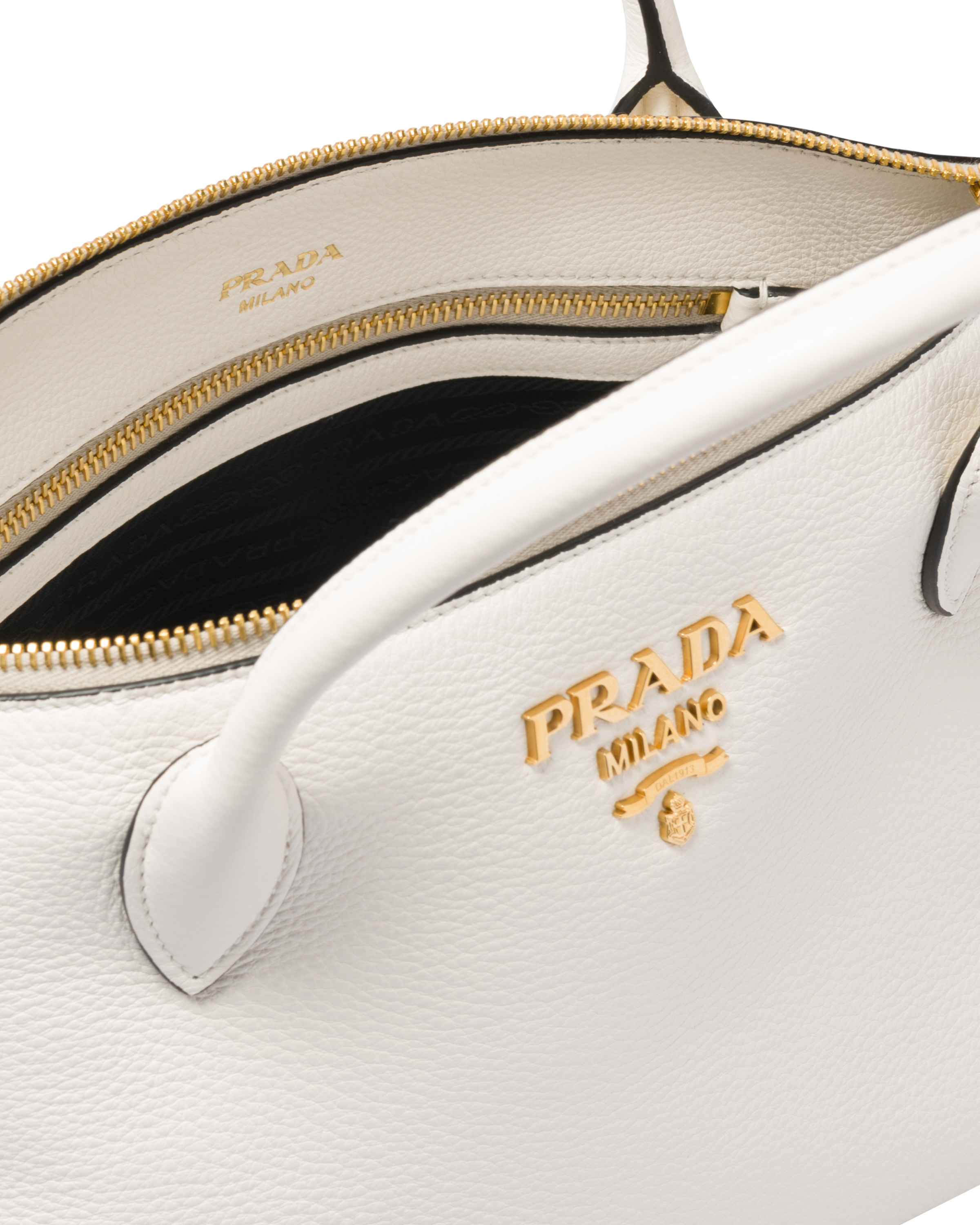 Prada Bolsa em couro Daino 5