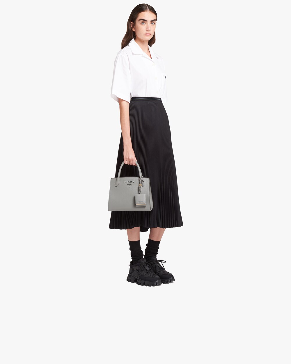 prada mini monochrome bag