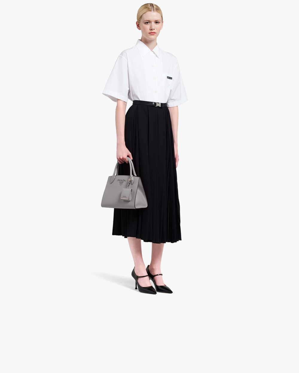 prada mini monochrome bag