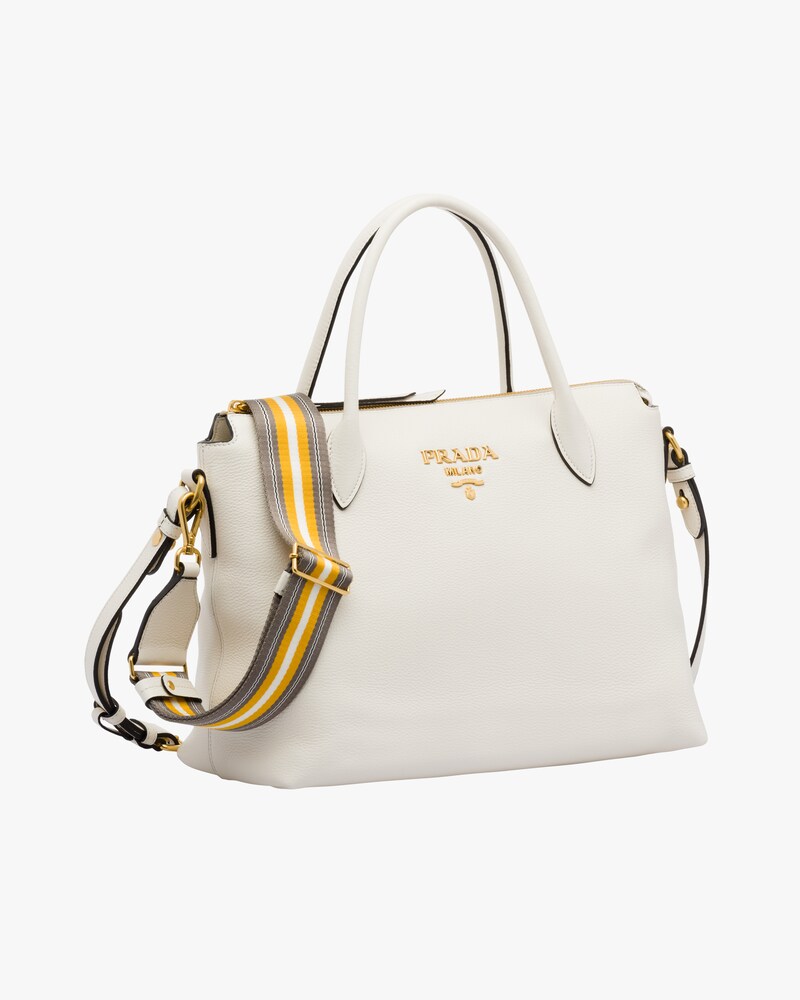 prada purse white