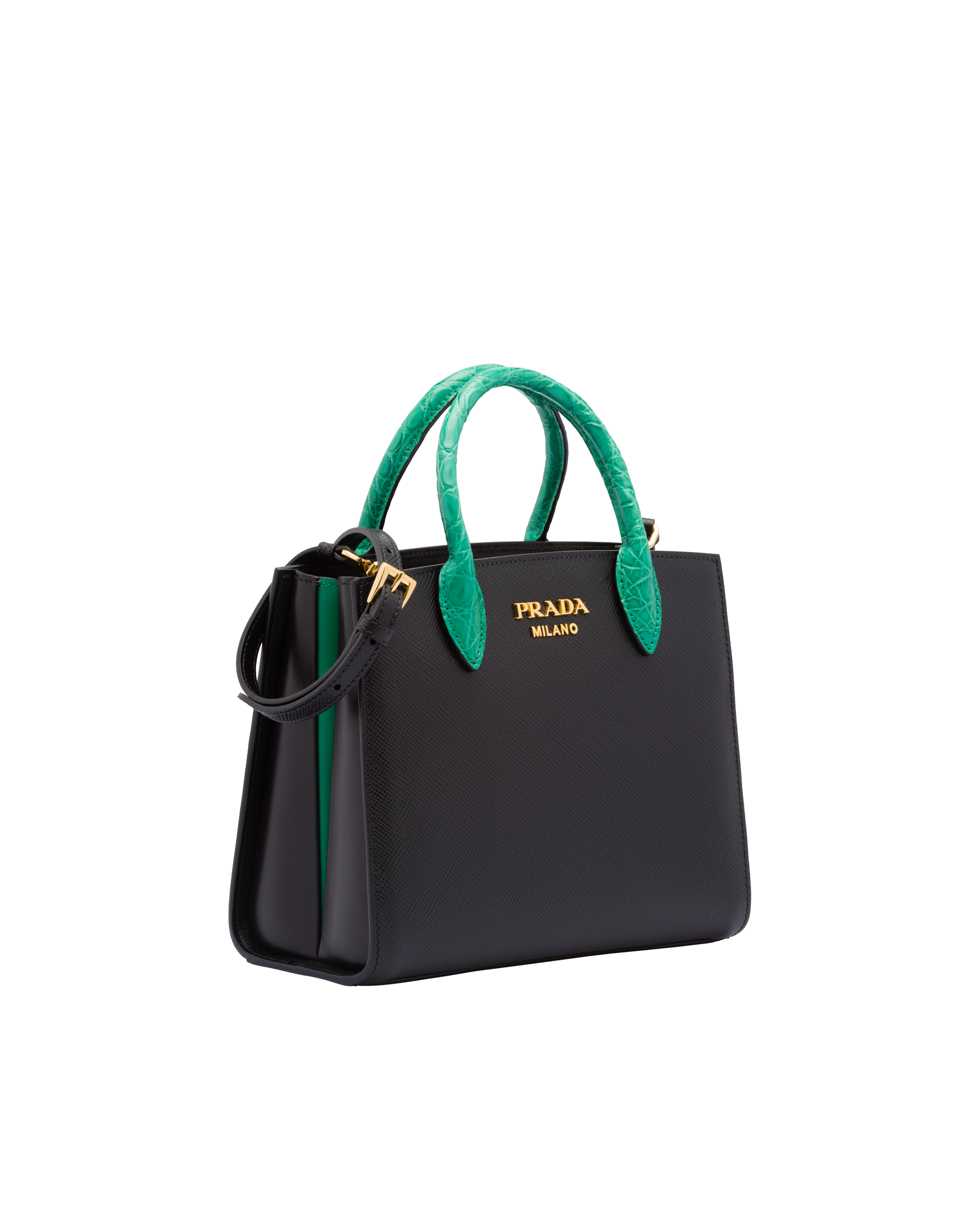 prada crocodile clutch