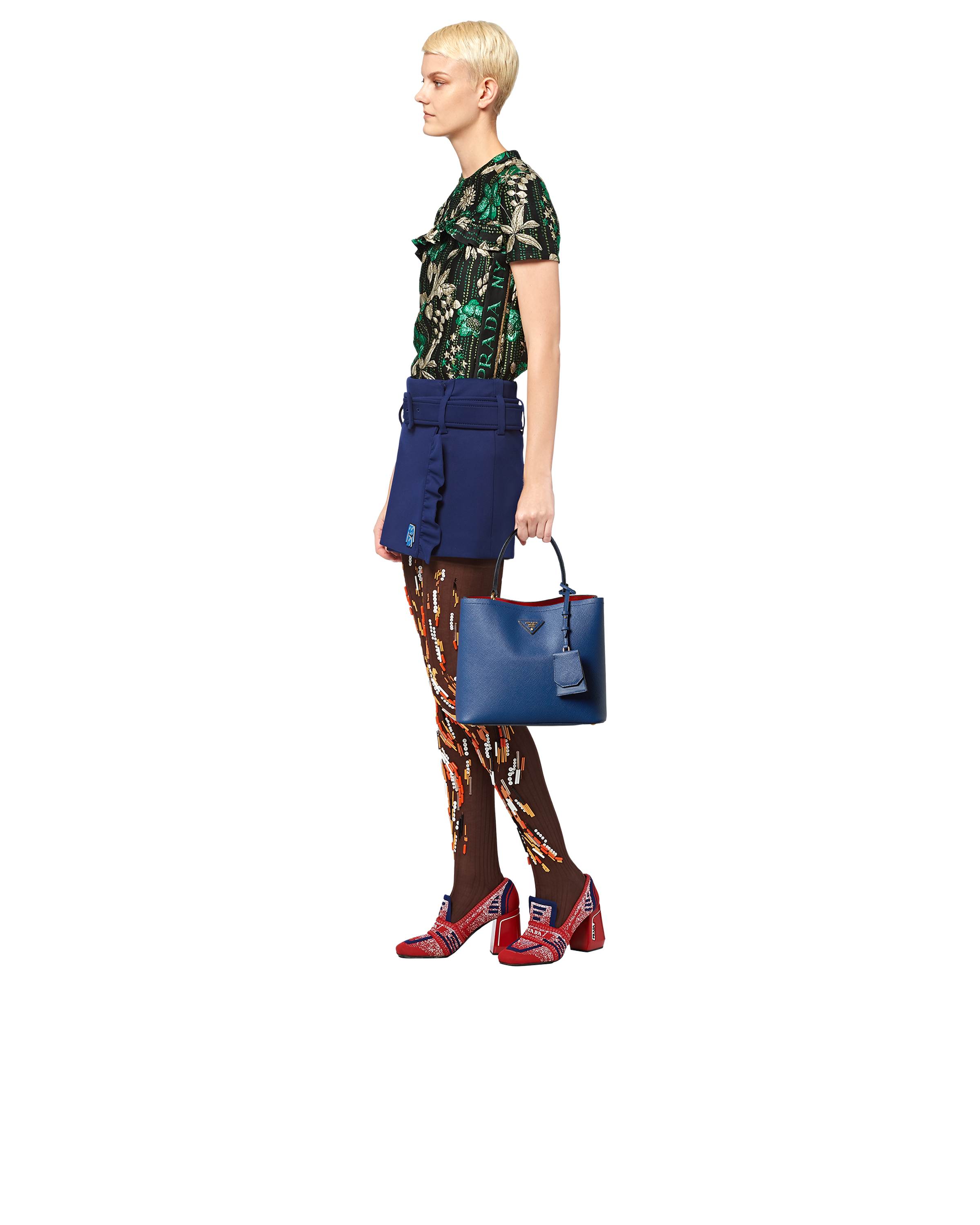 prada panier bucket bag