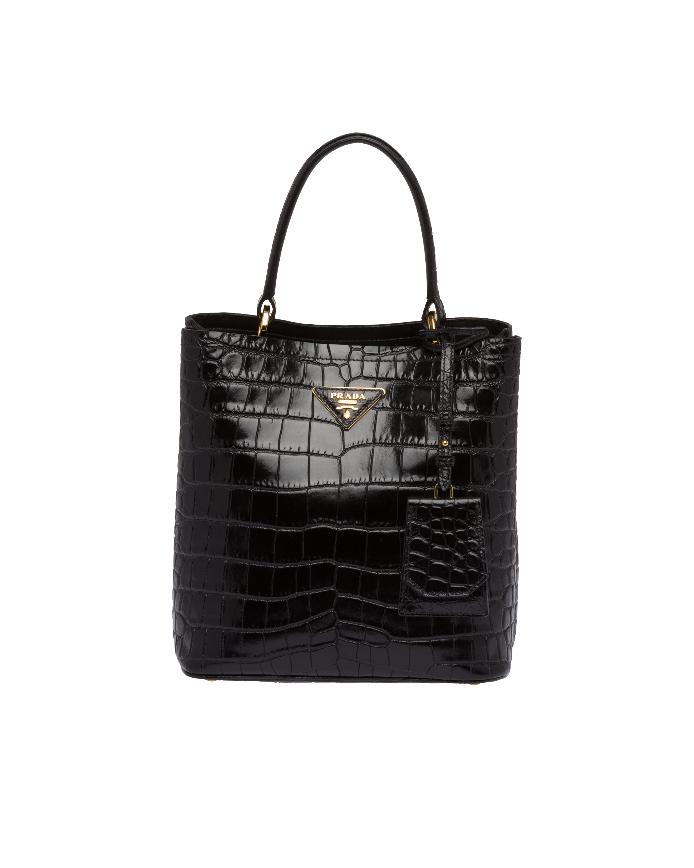 Prada Panier crocodile leather bag | Prada