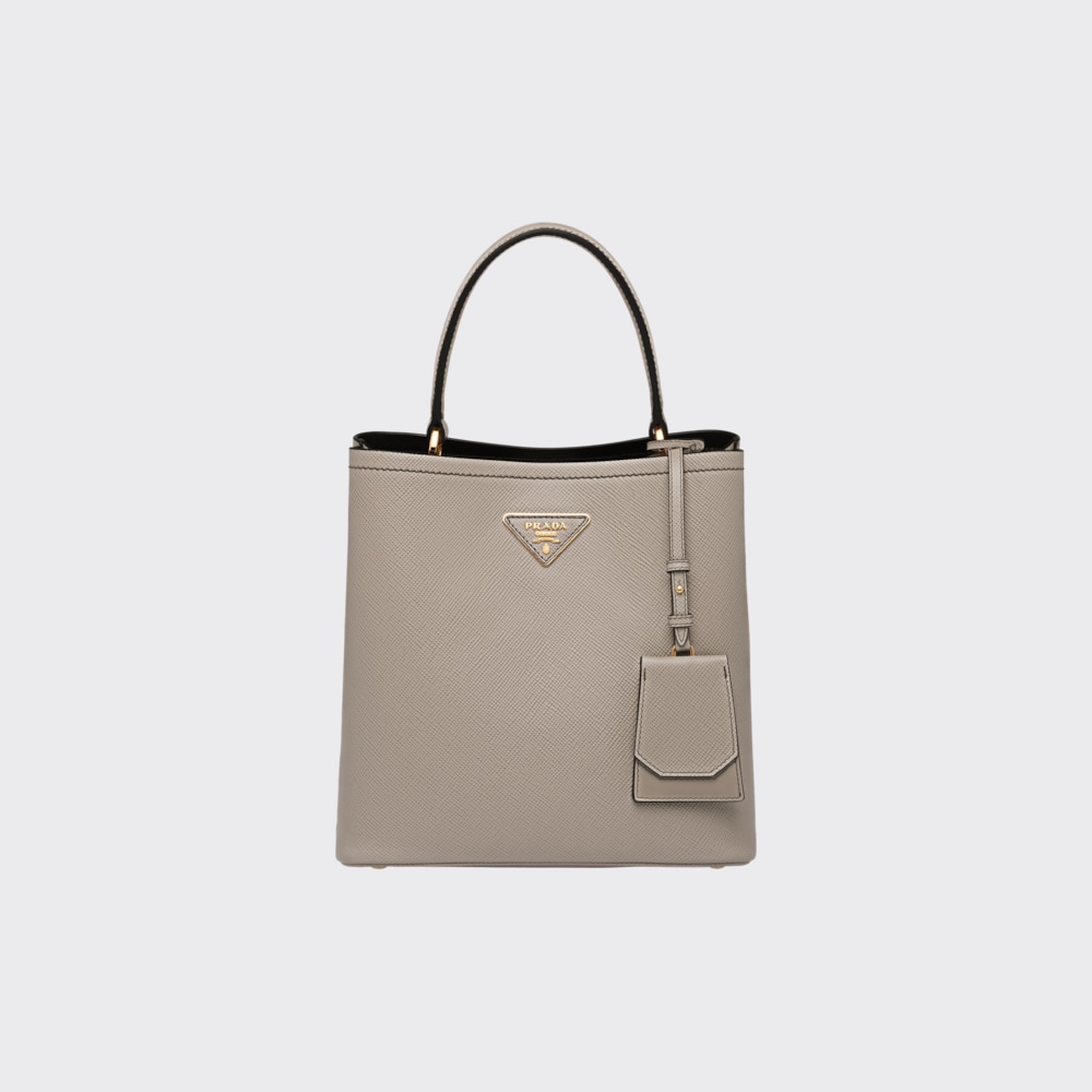 Prada Medium Saffiano Leather Prada Panier Bag 1
