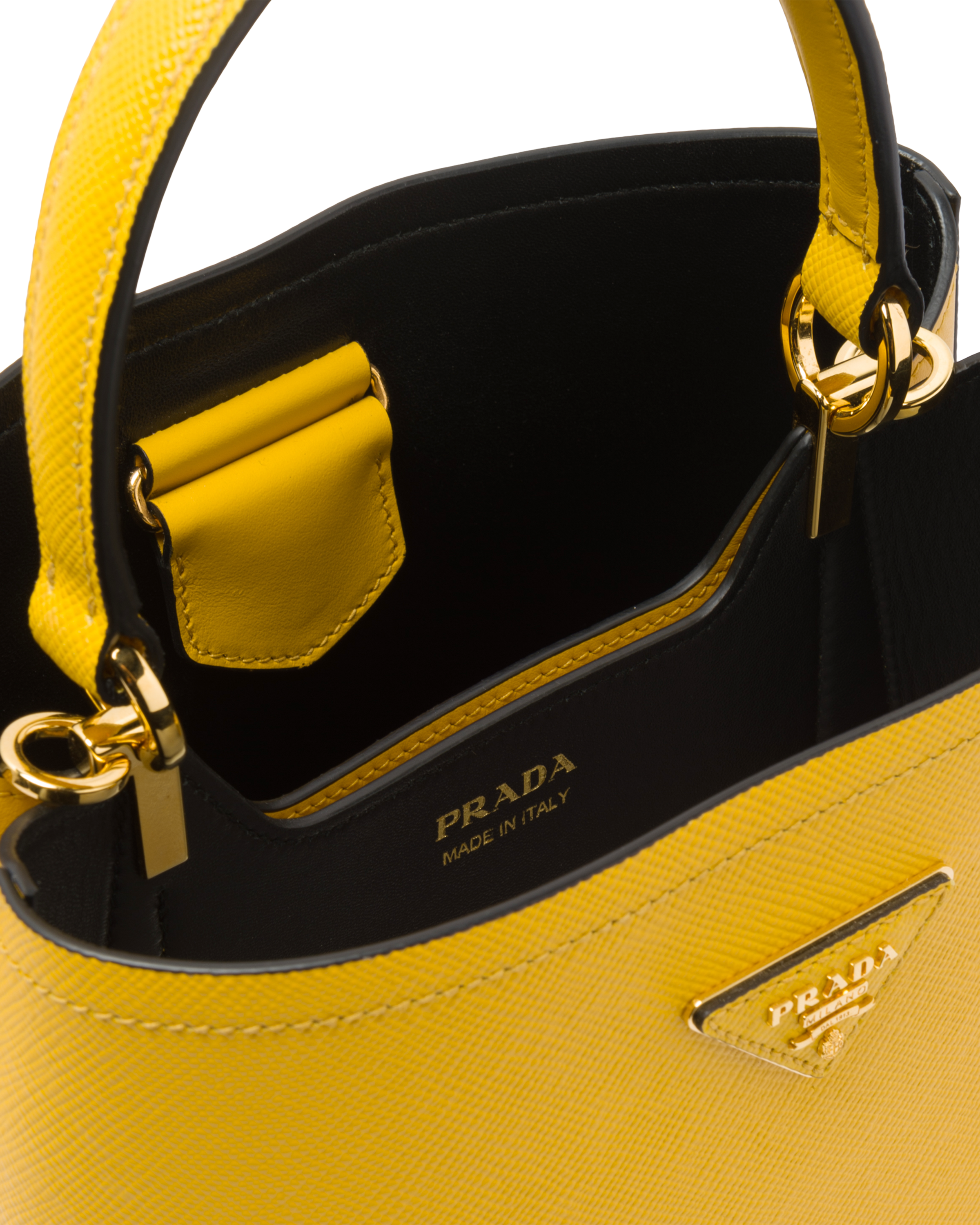 prada mustard bag