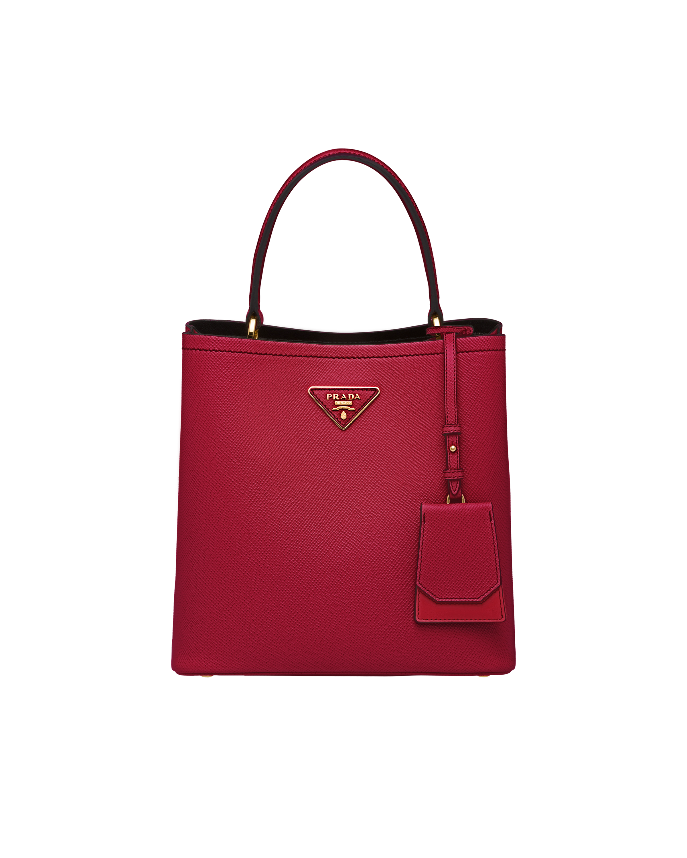 prada red bag