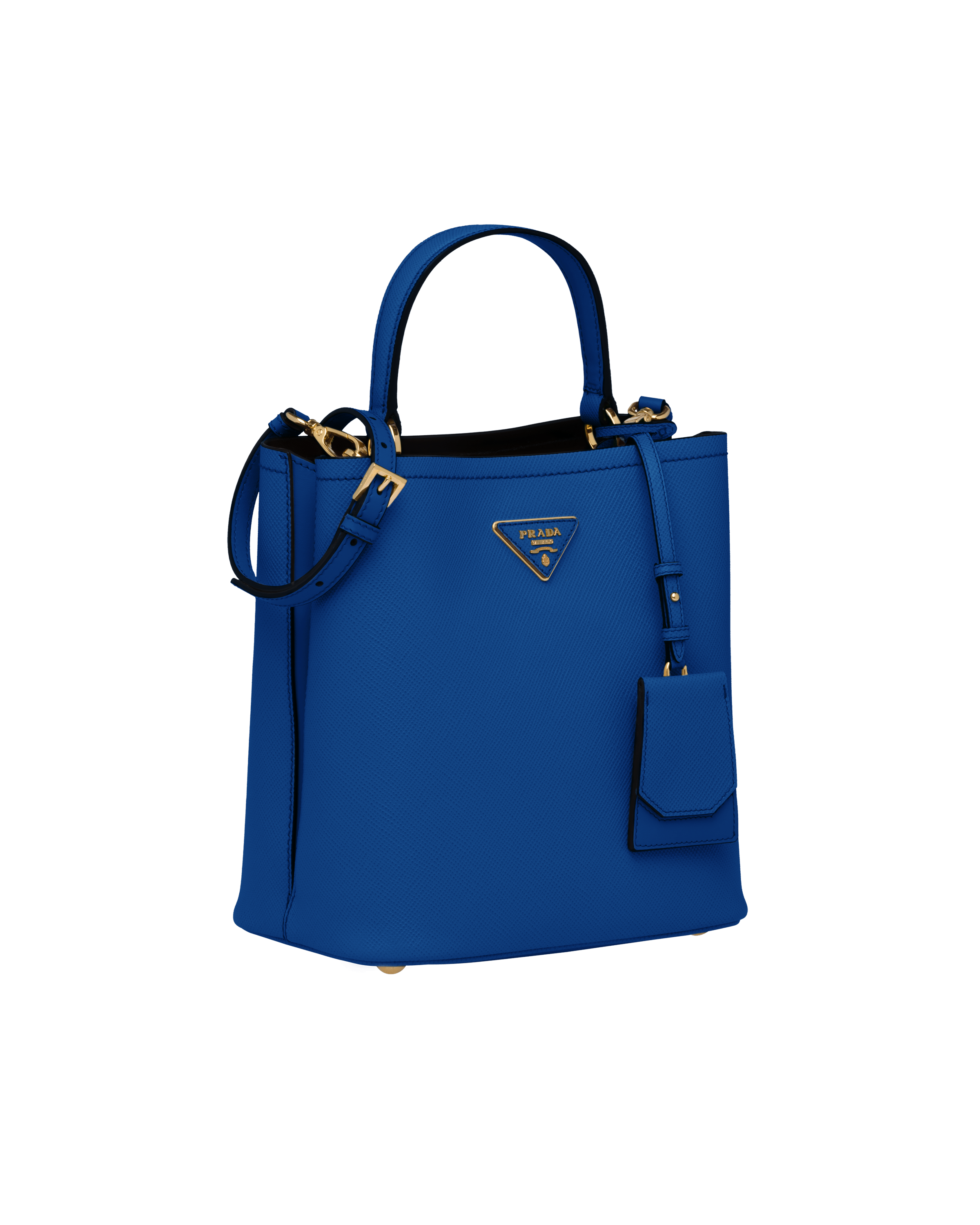 Prada shop blue bag