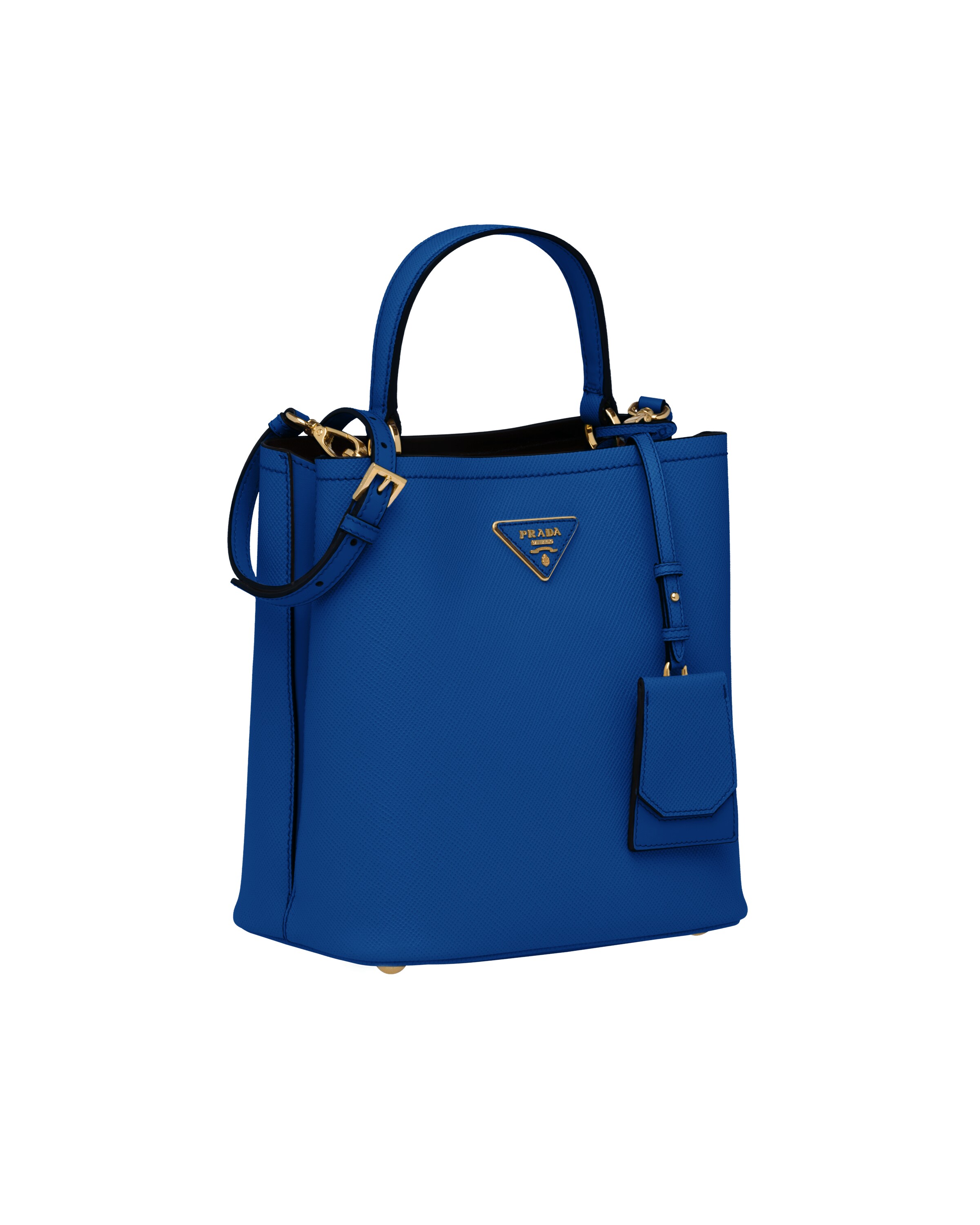 Medium Saffiano Leather Prada Panier Bag Prada