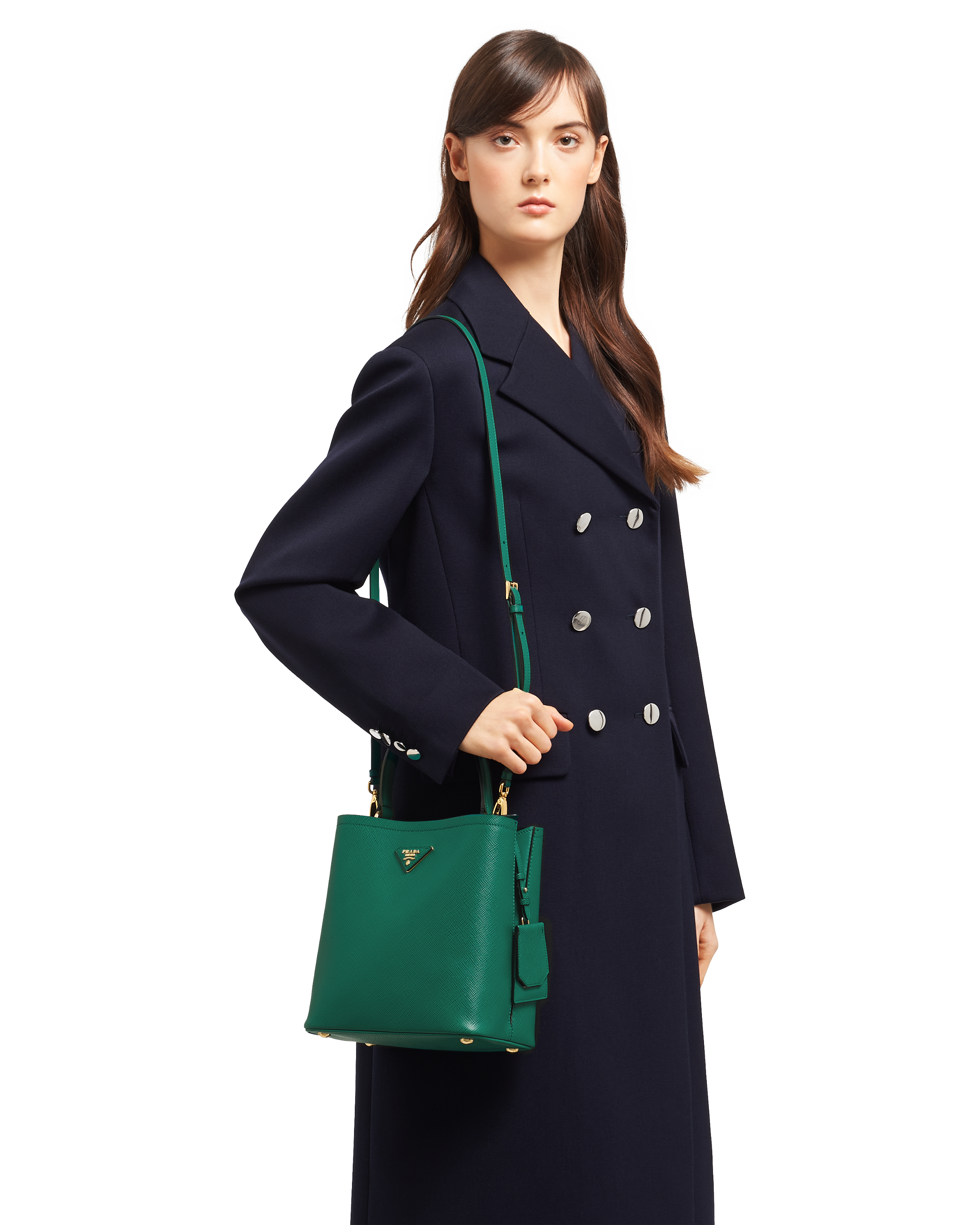 prada panier bucket bag