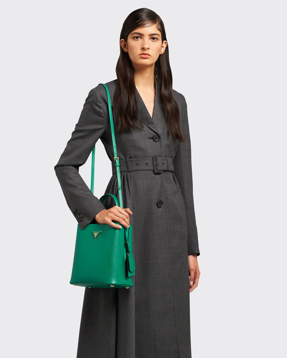 turquoise prada bolsa