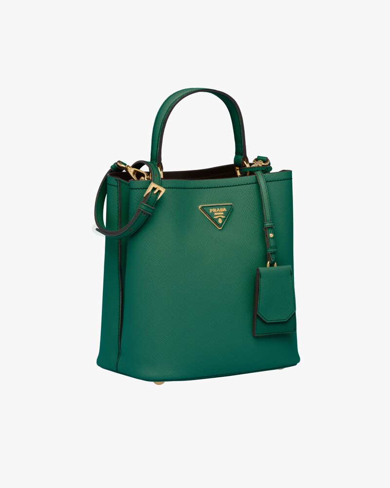 prada green tote