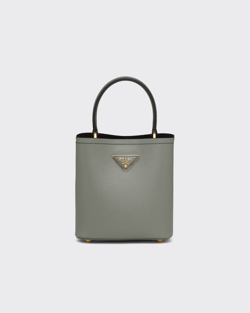 Prada Small Saffiano Leather Prada Panier Bag 1