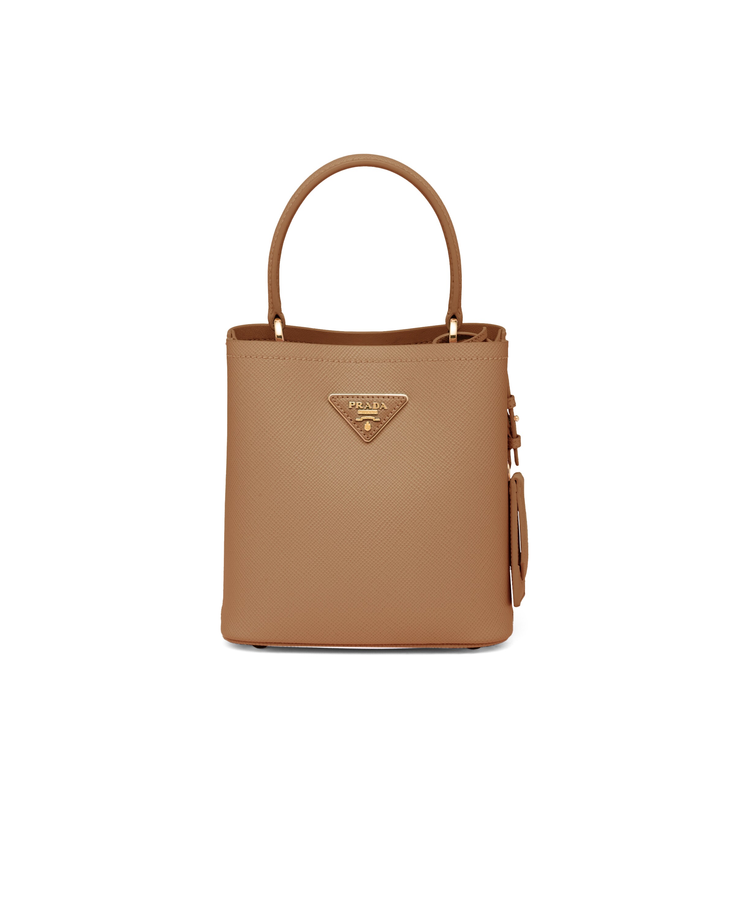Prada Medium Panier Tote Bag In Brown