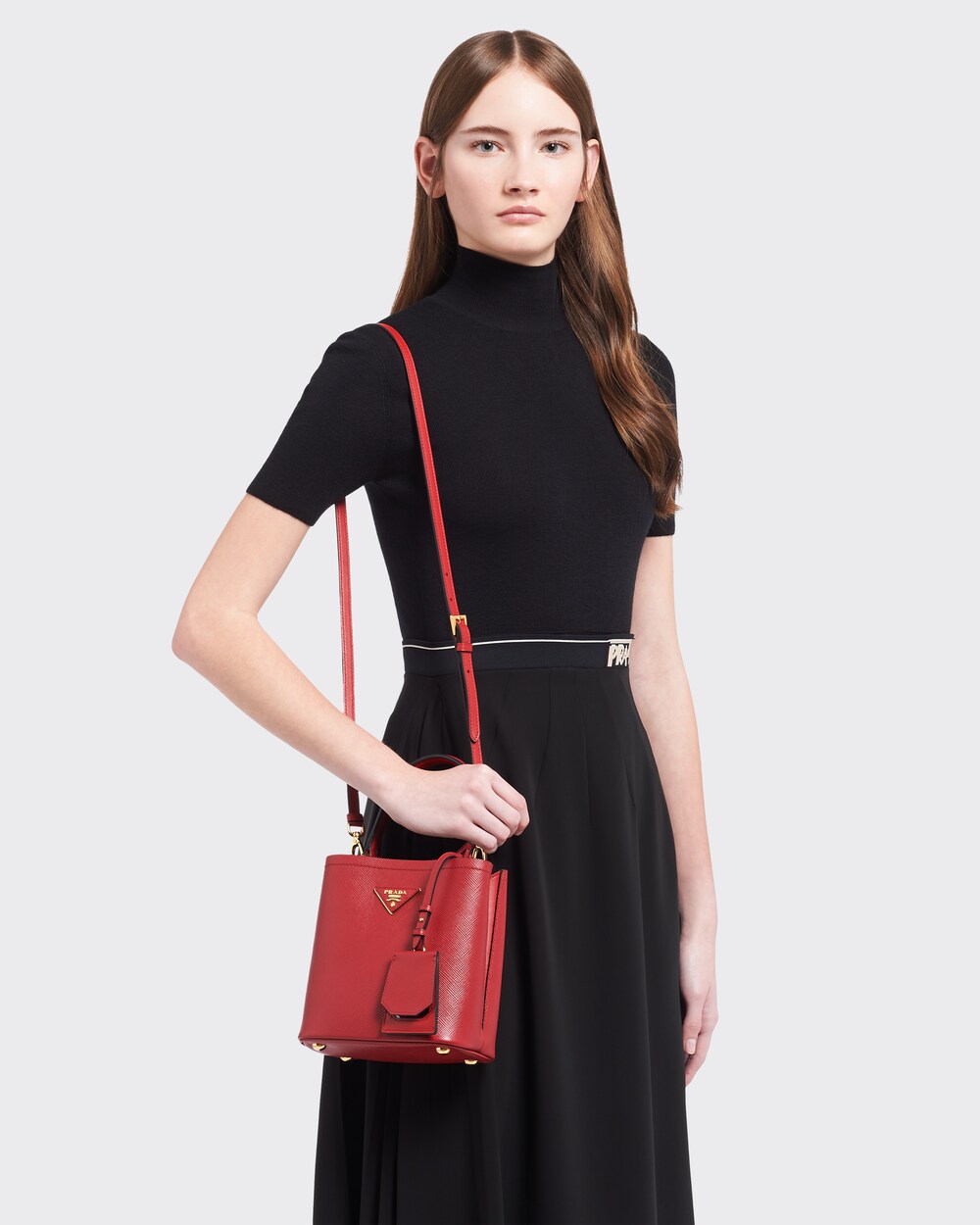 prada panier small bolsa