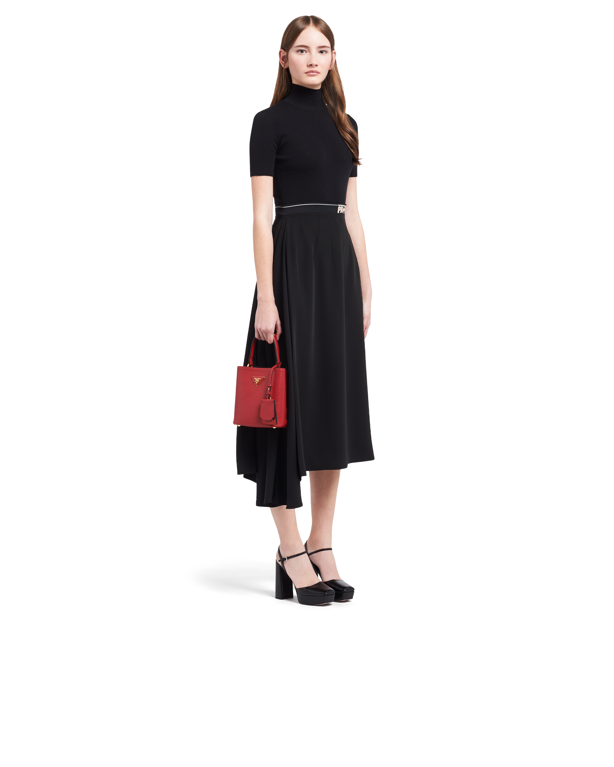 prada panier small bolsa