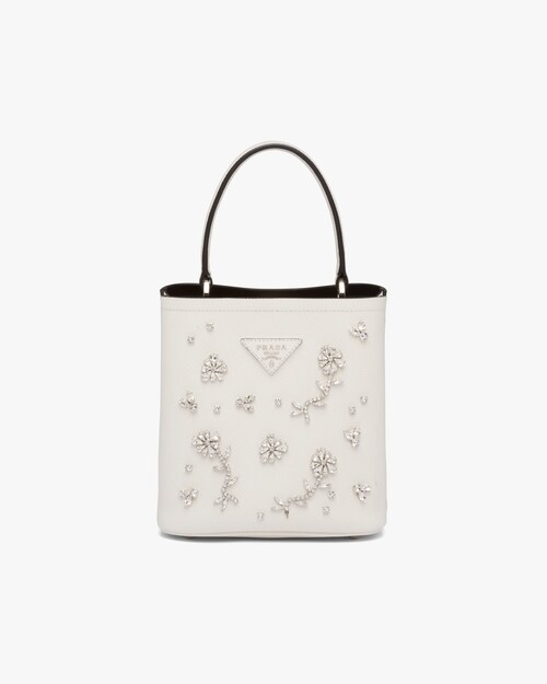 prada floral tote