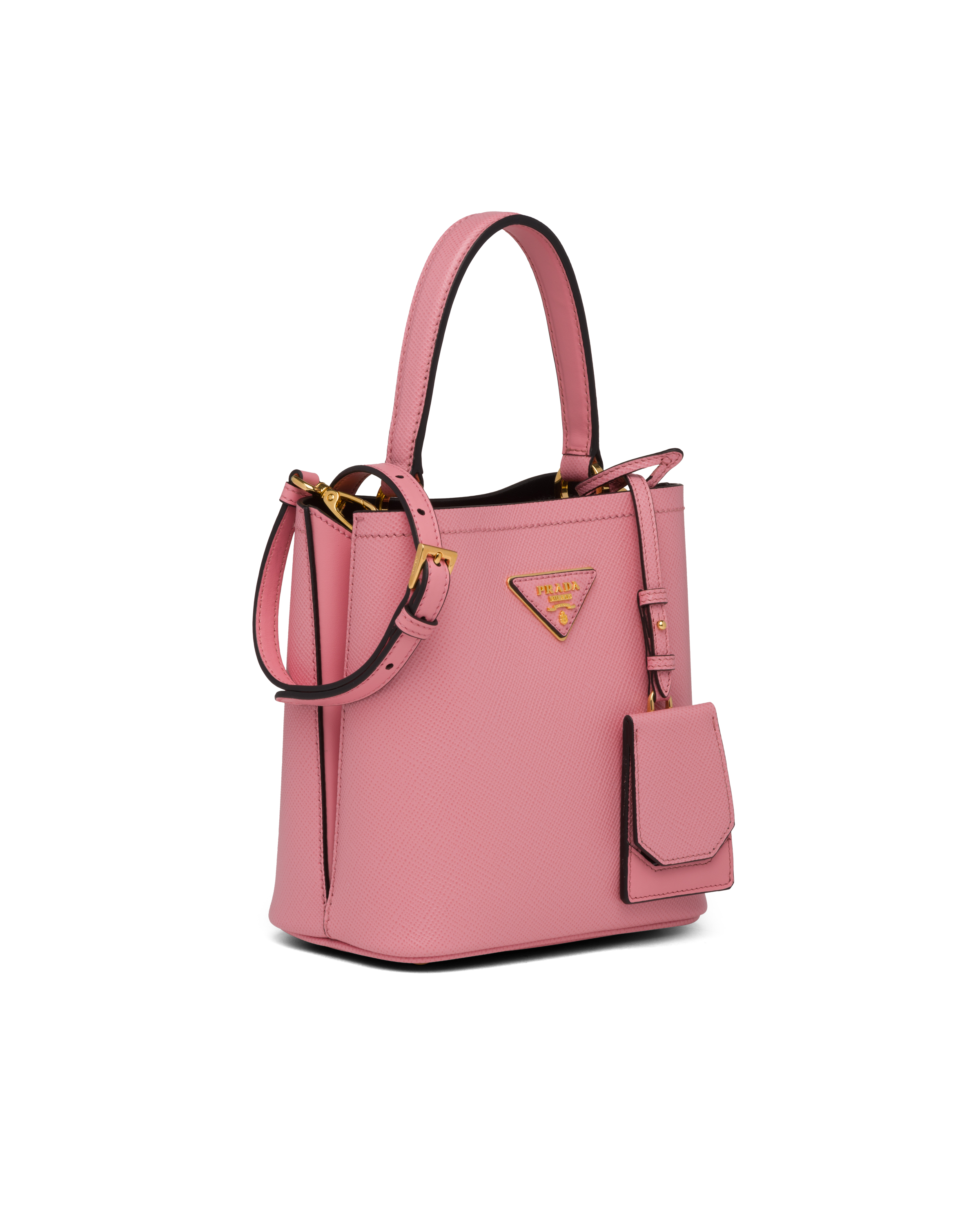 small pink prada bag