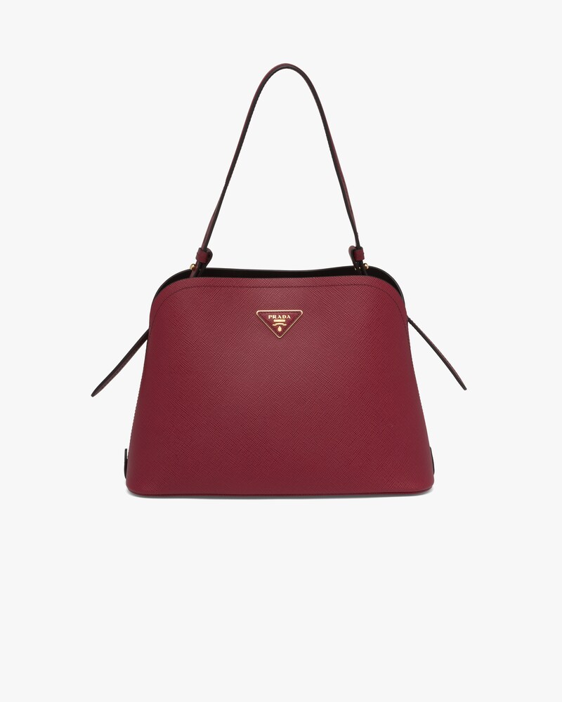 prada saffiano brown