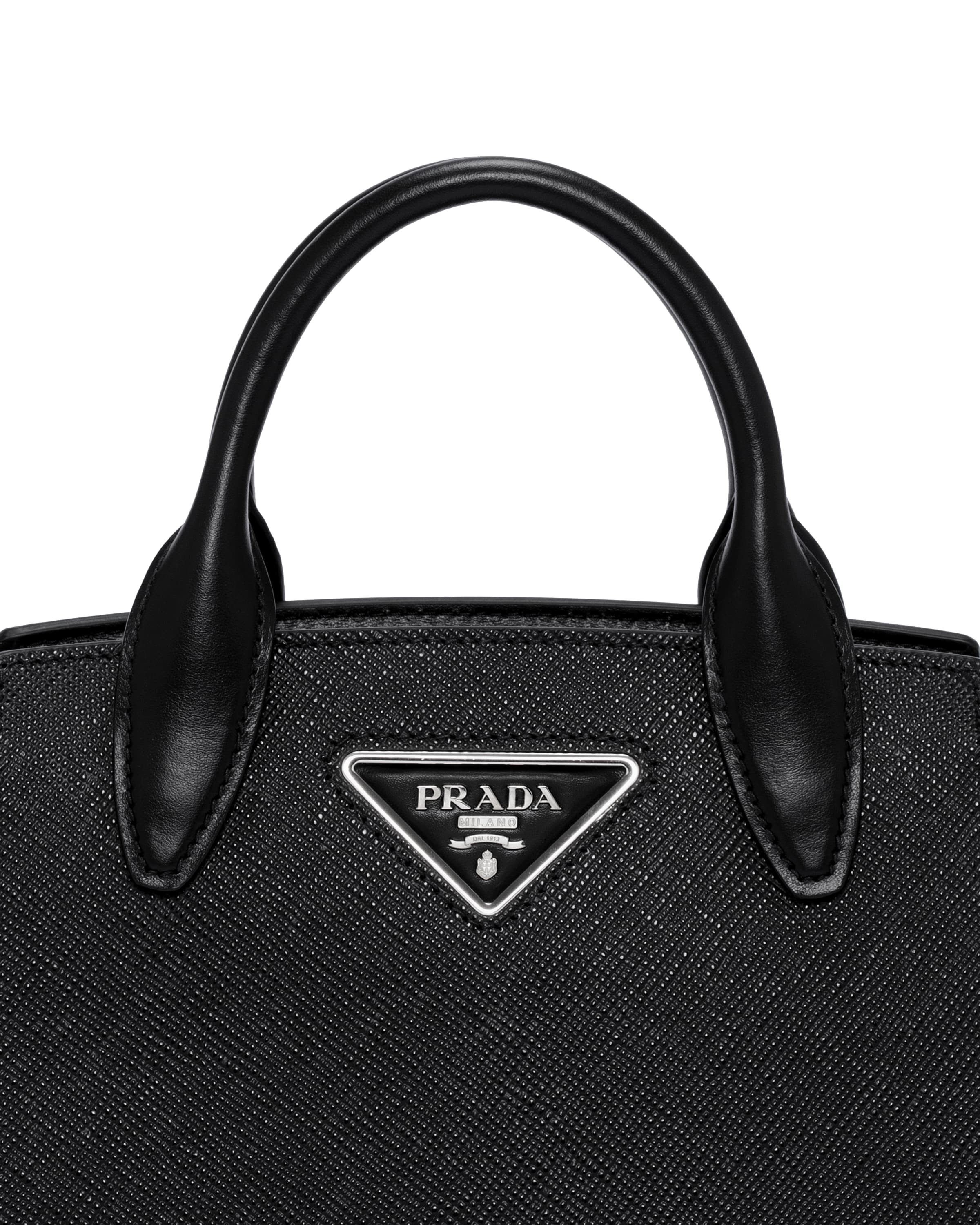 prada saffiano 皮革手提包 2