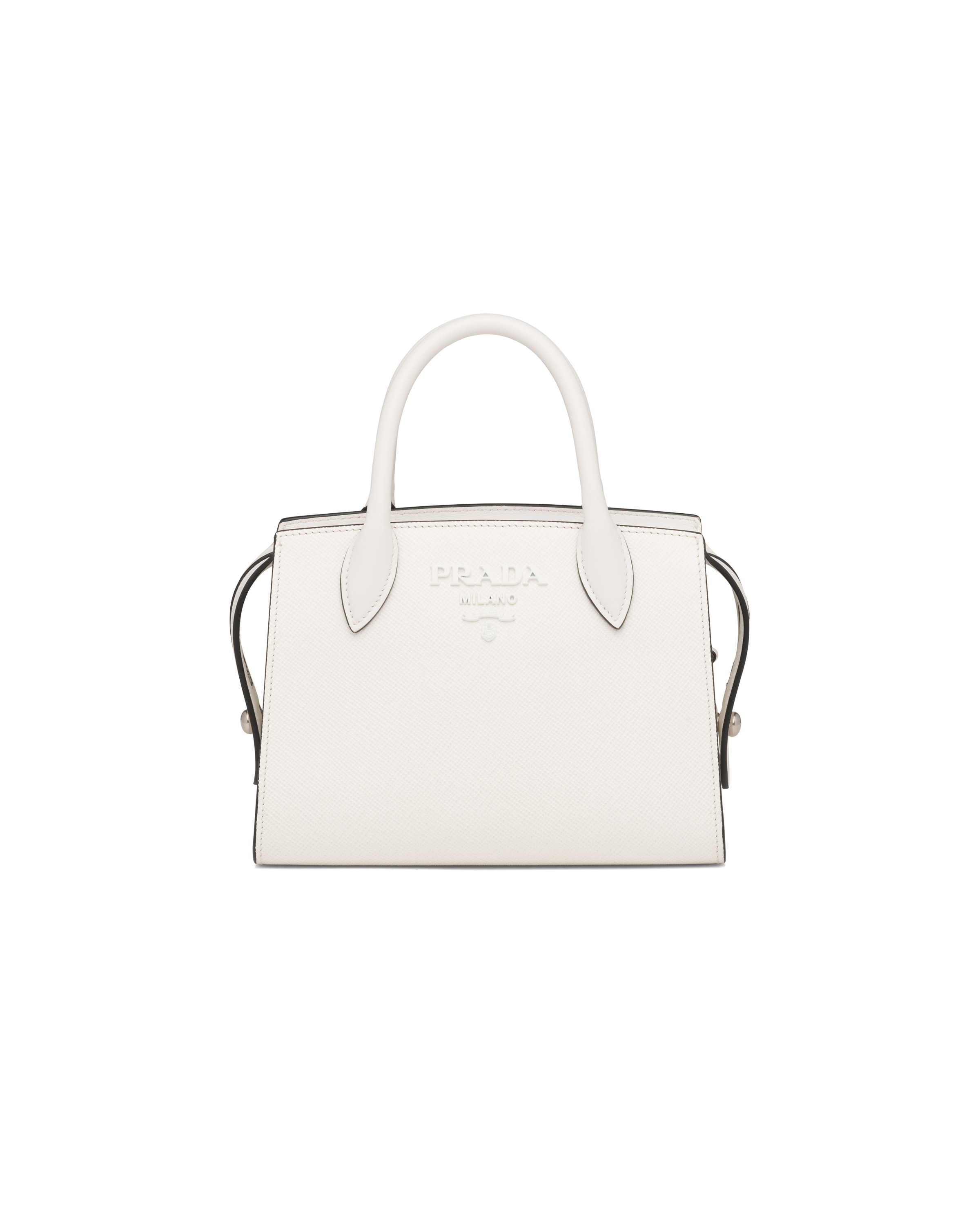 prada monochrome handbag