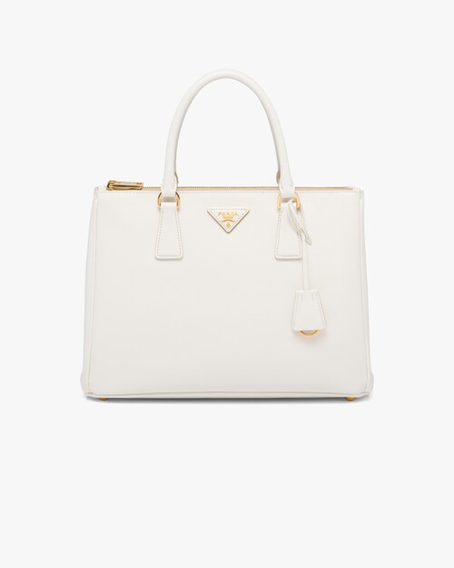 saffiano leather tote prada