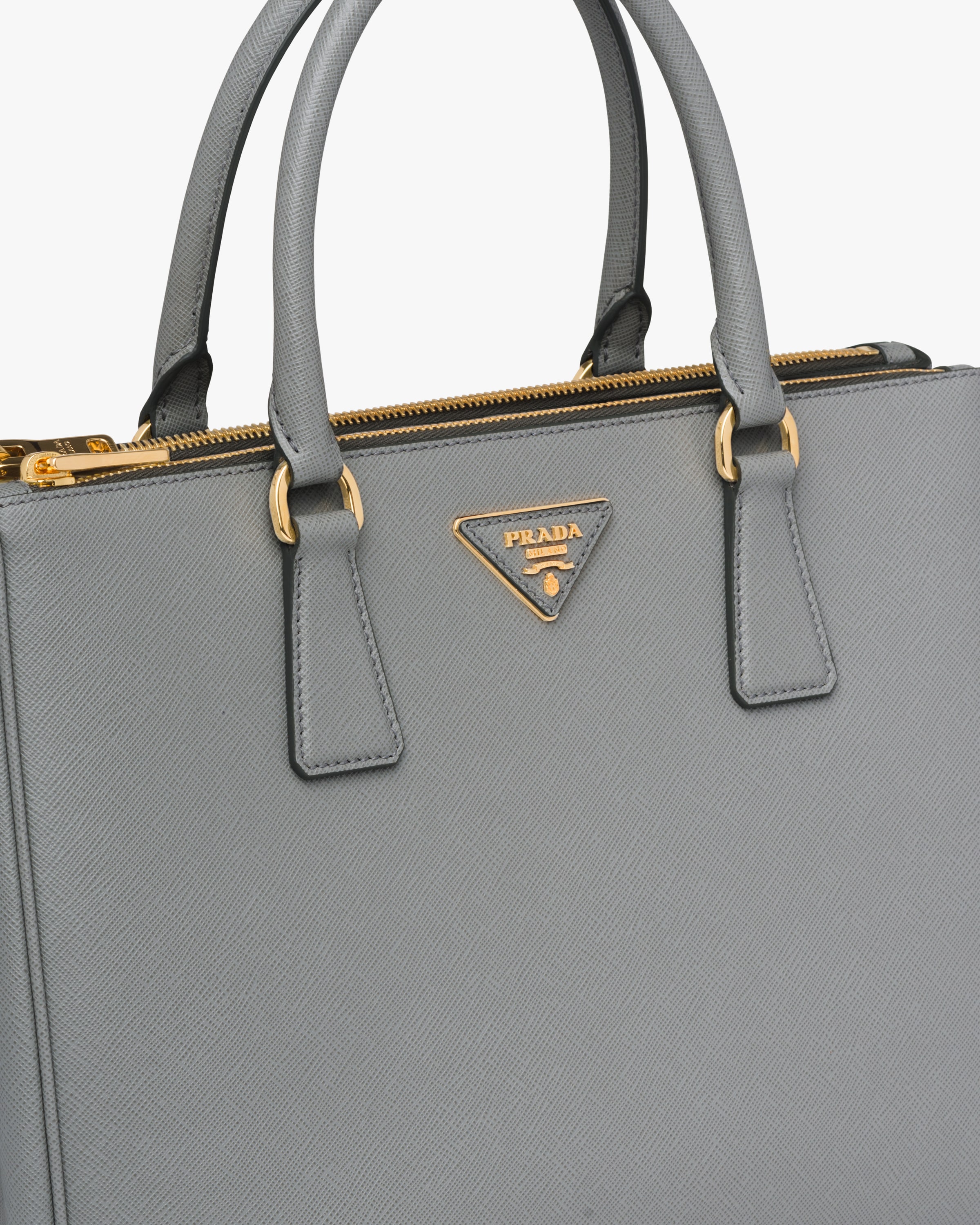 prada galleria saffiano 皮革大号手袋