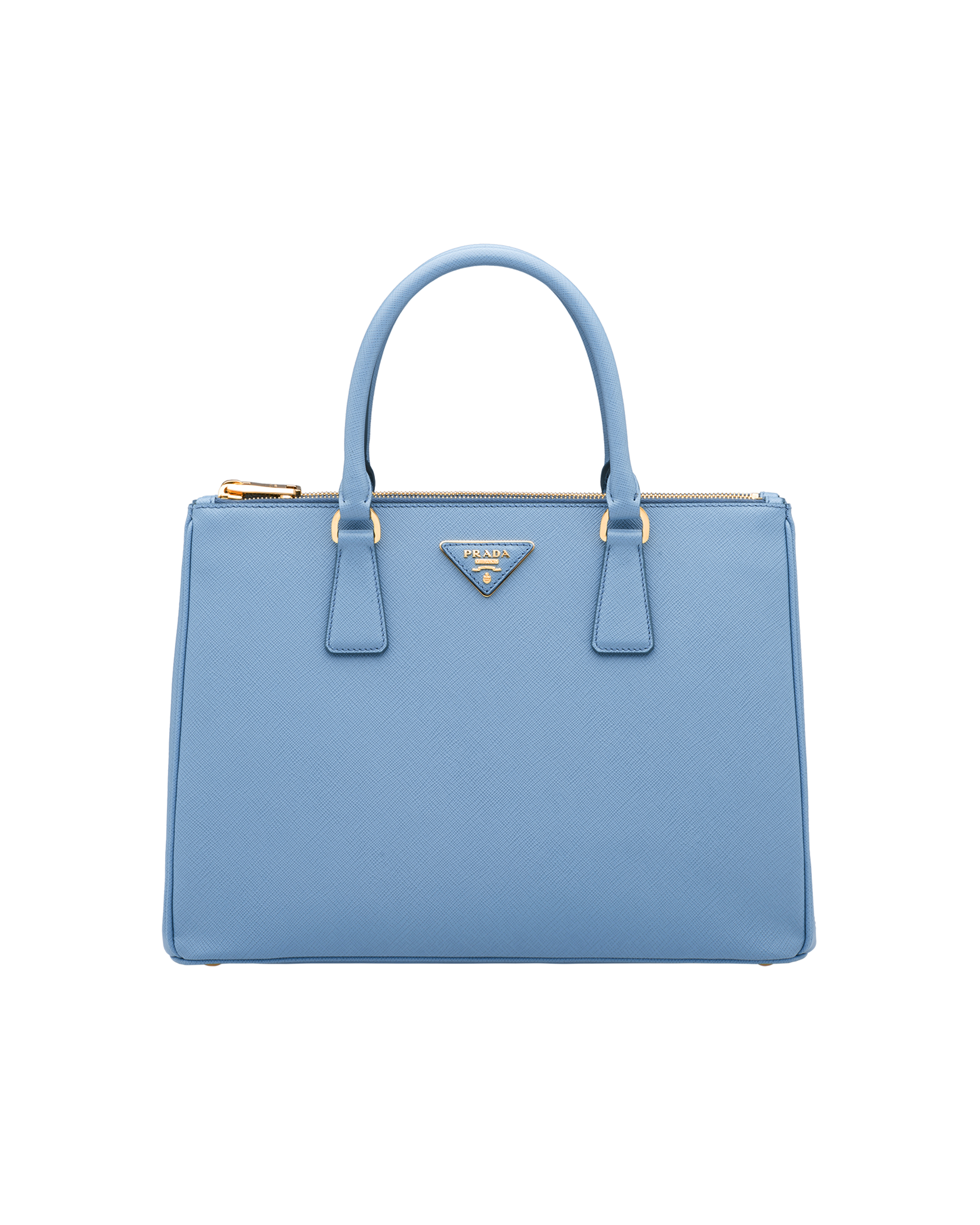 prada galleria bag blue