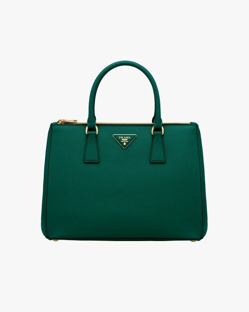 prada green tote