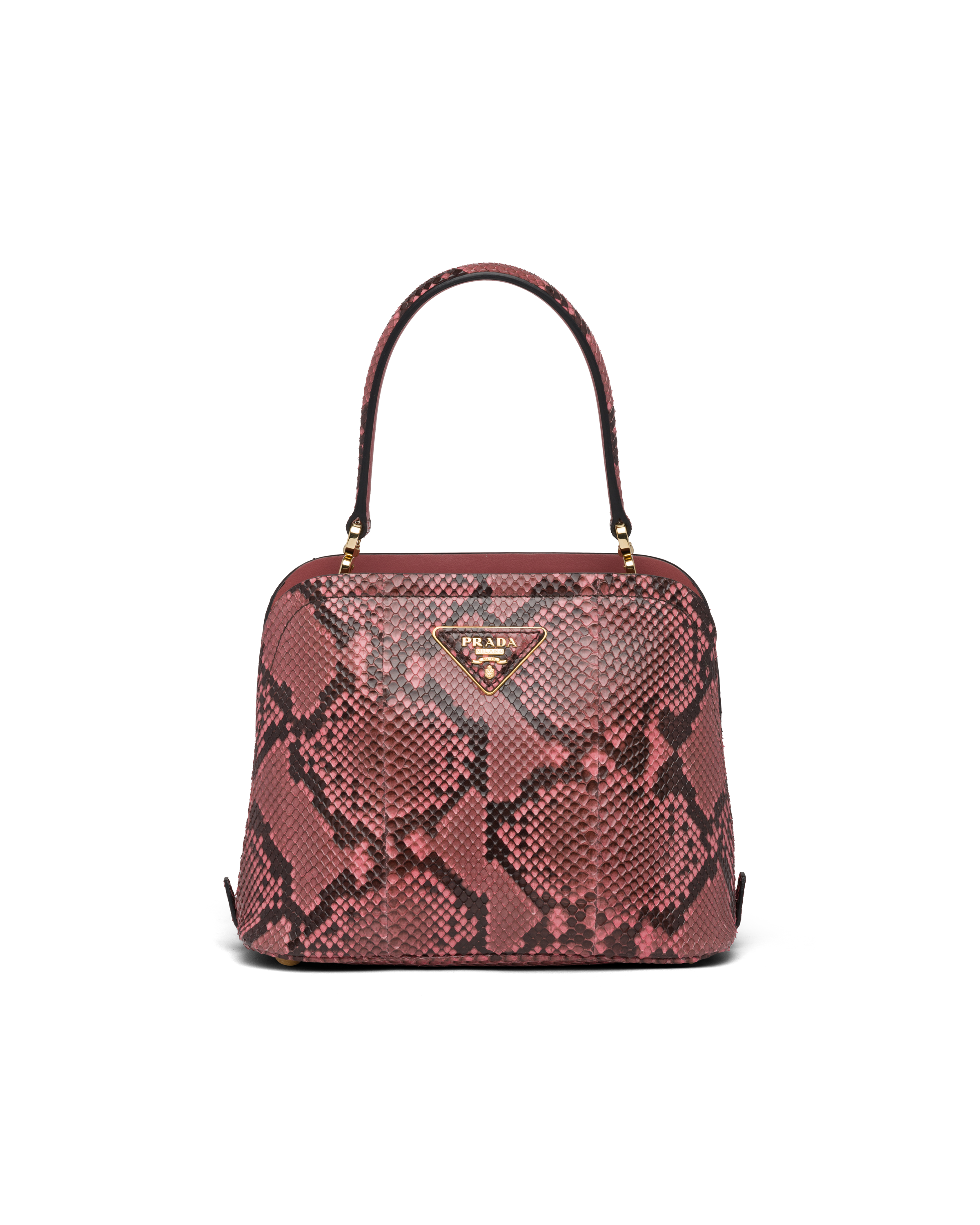 prada python bag