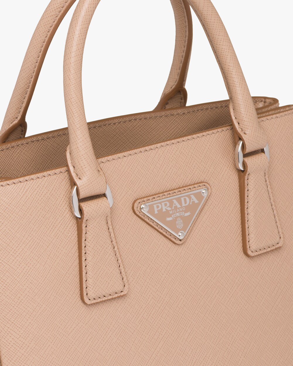 Cameo Beige Prada Galleria Saffiano leather mini bag | Prada Cameo Beige Prada Galleria Saffiano leather mini bag | Prada
