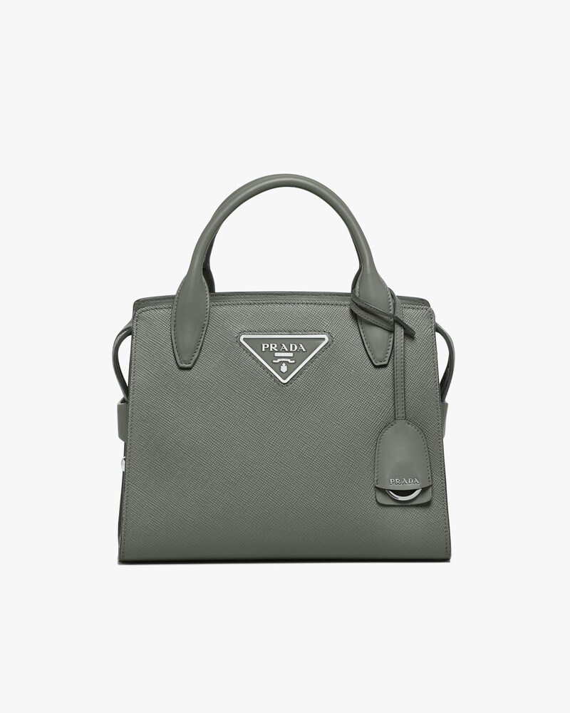 prada bag with silver hardware