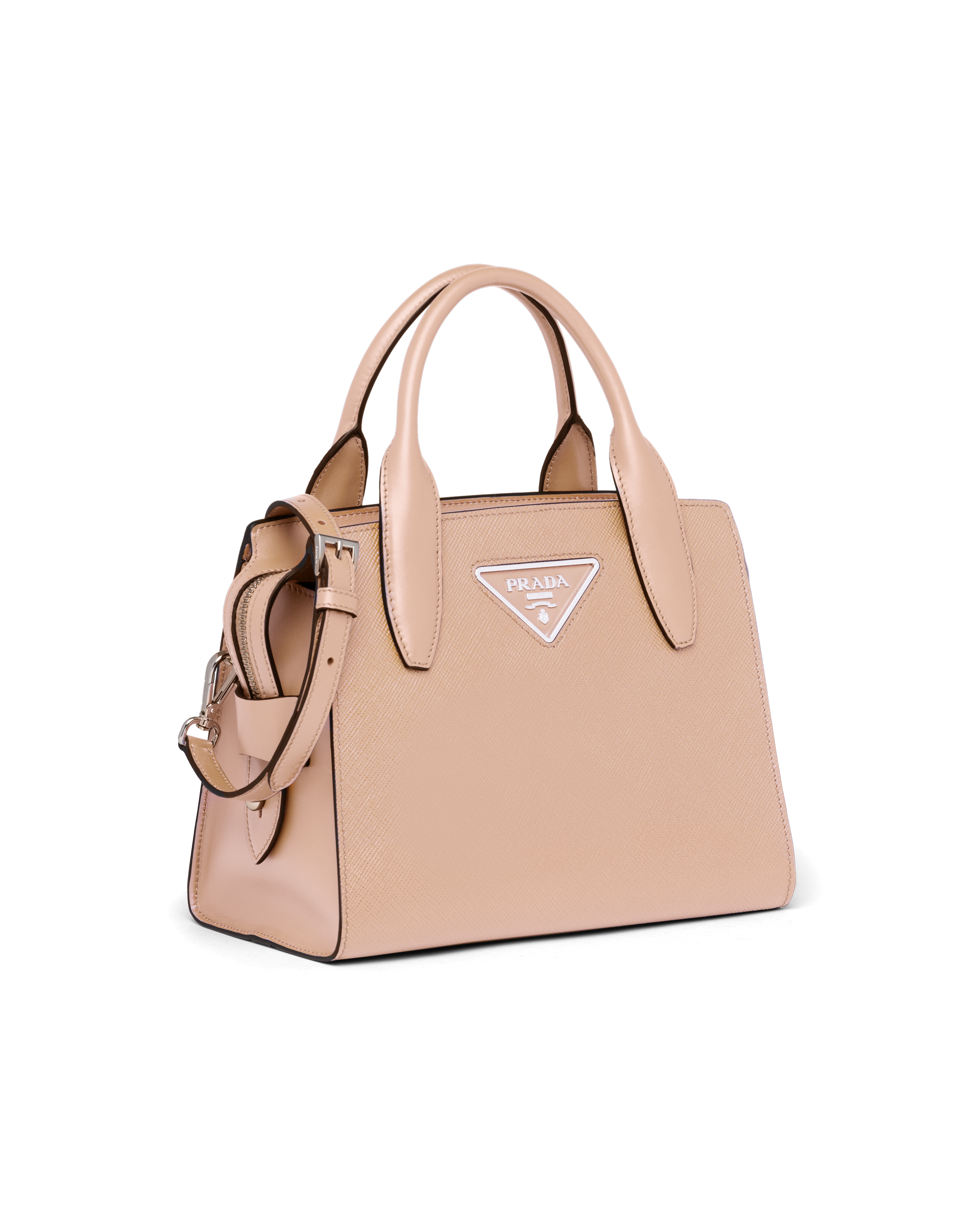 prada saffiano brown