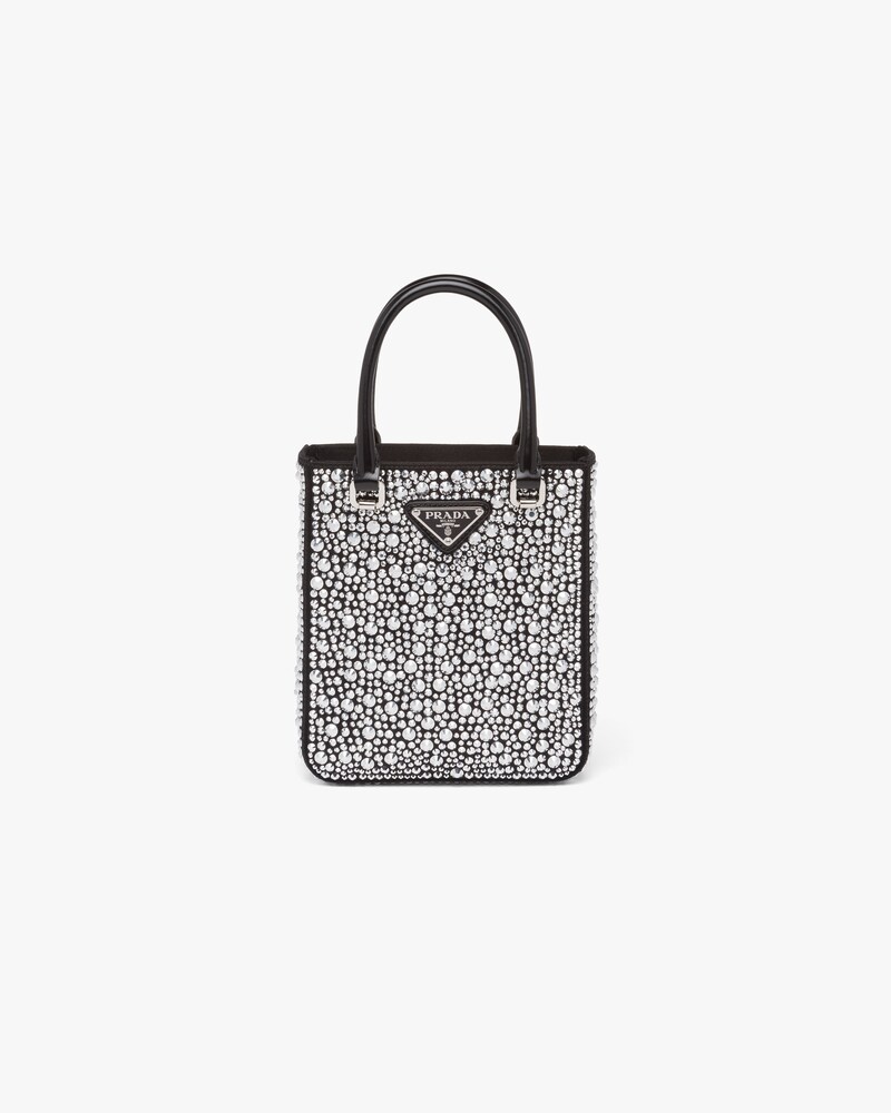 prada top handle mini tote