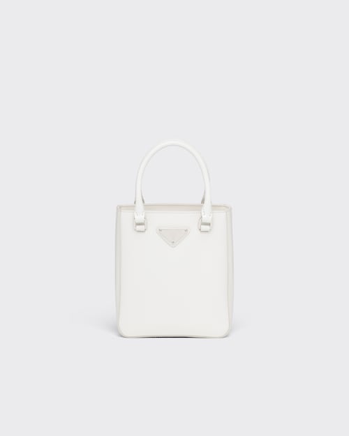 Prada Small brushed leather tote 1
