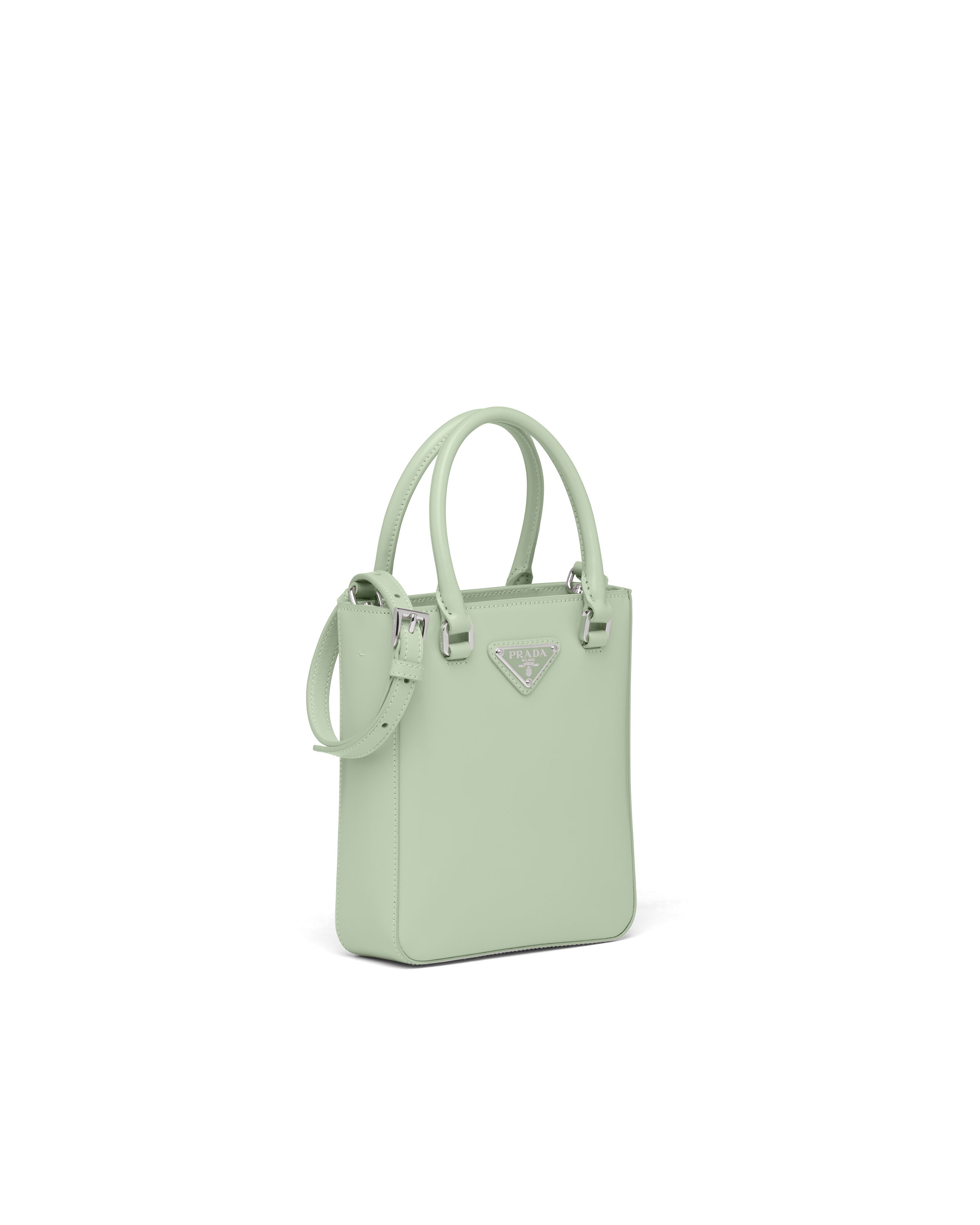 prada pebbled leather tote bag