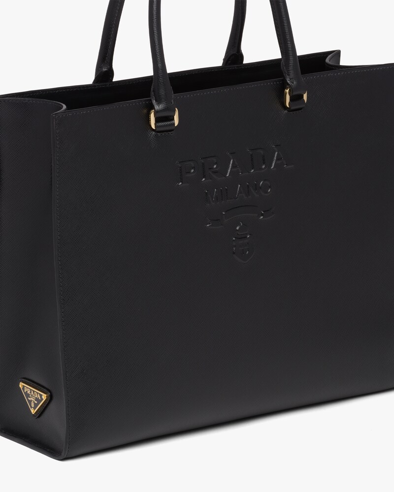 prada large saffiano leather satchel