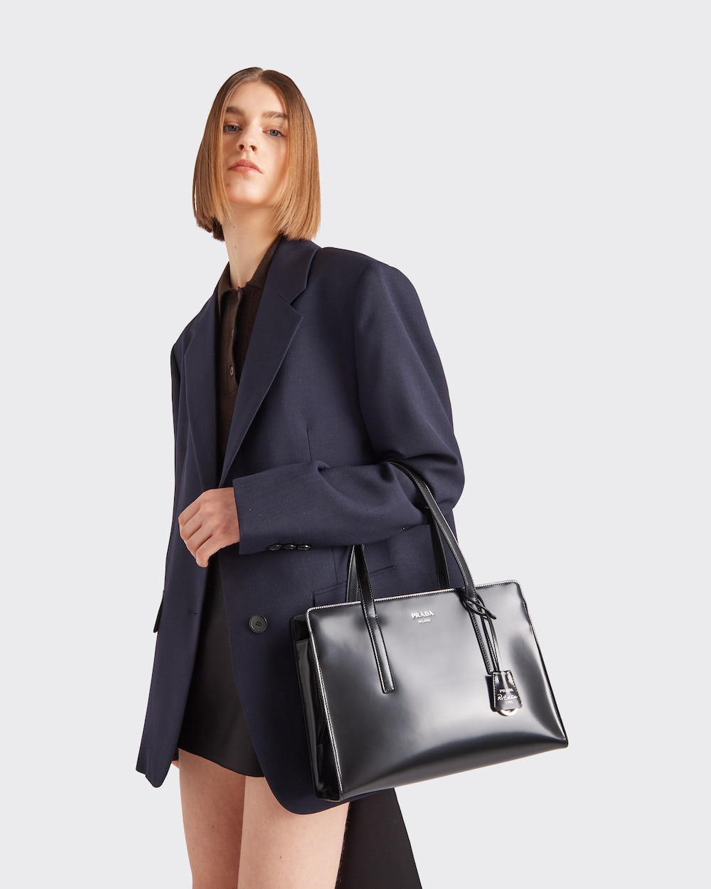 Túi Prada Re-Edition 1995 brushed-leather medium