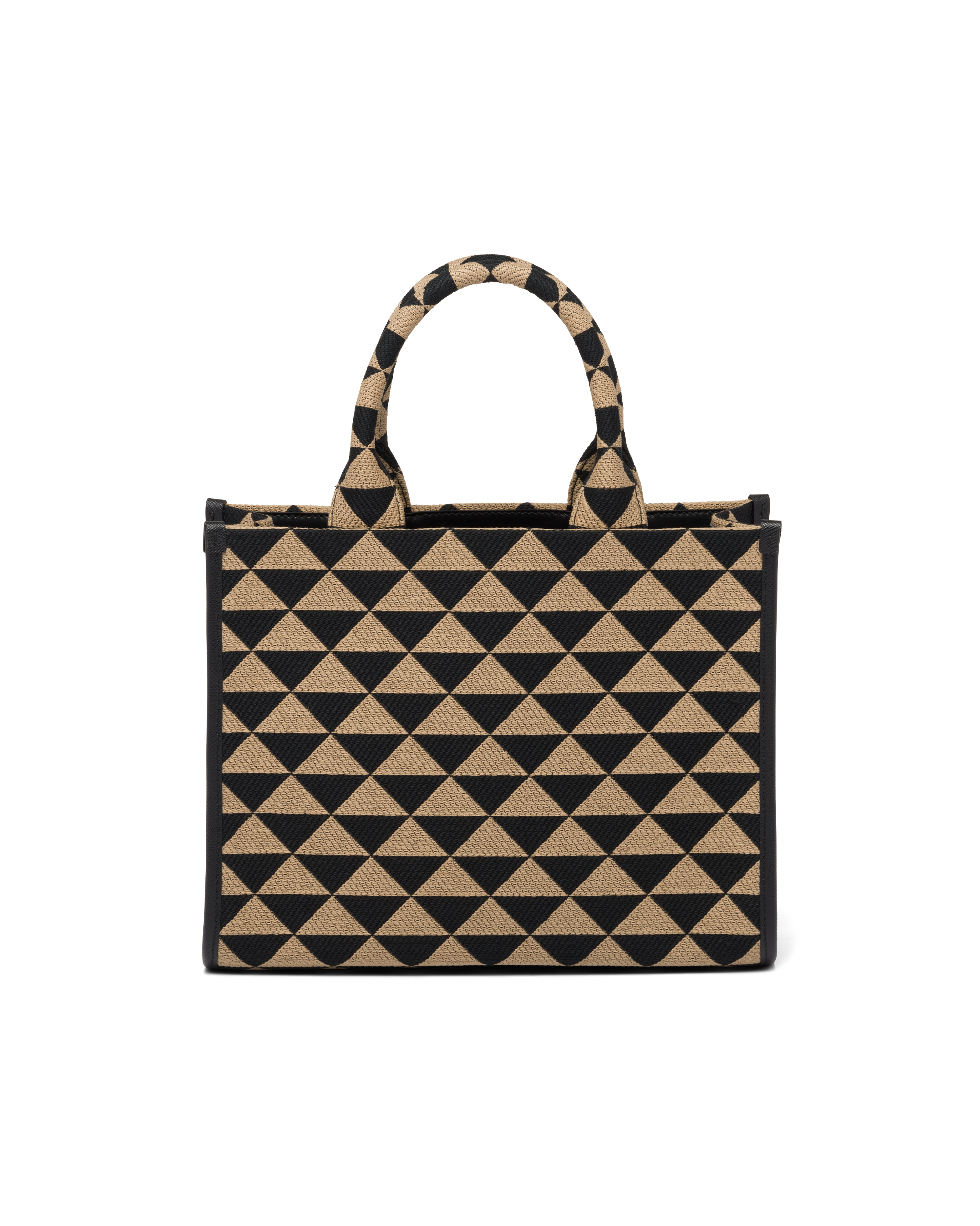 prada jacquard tote