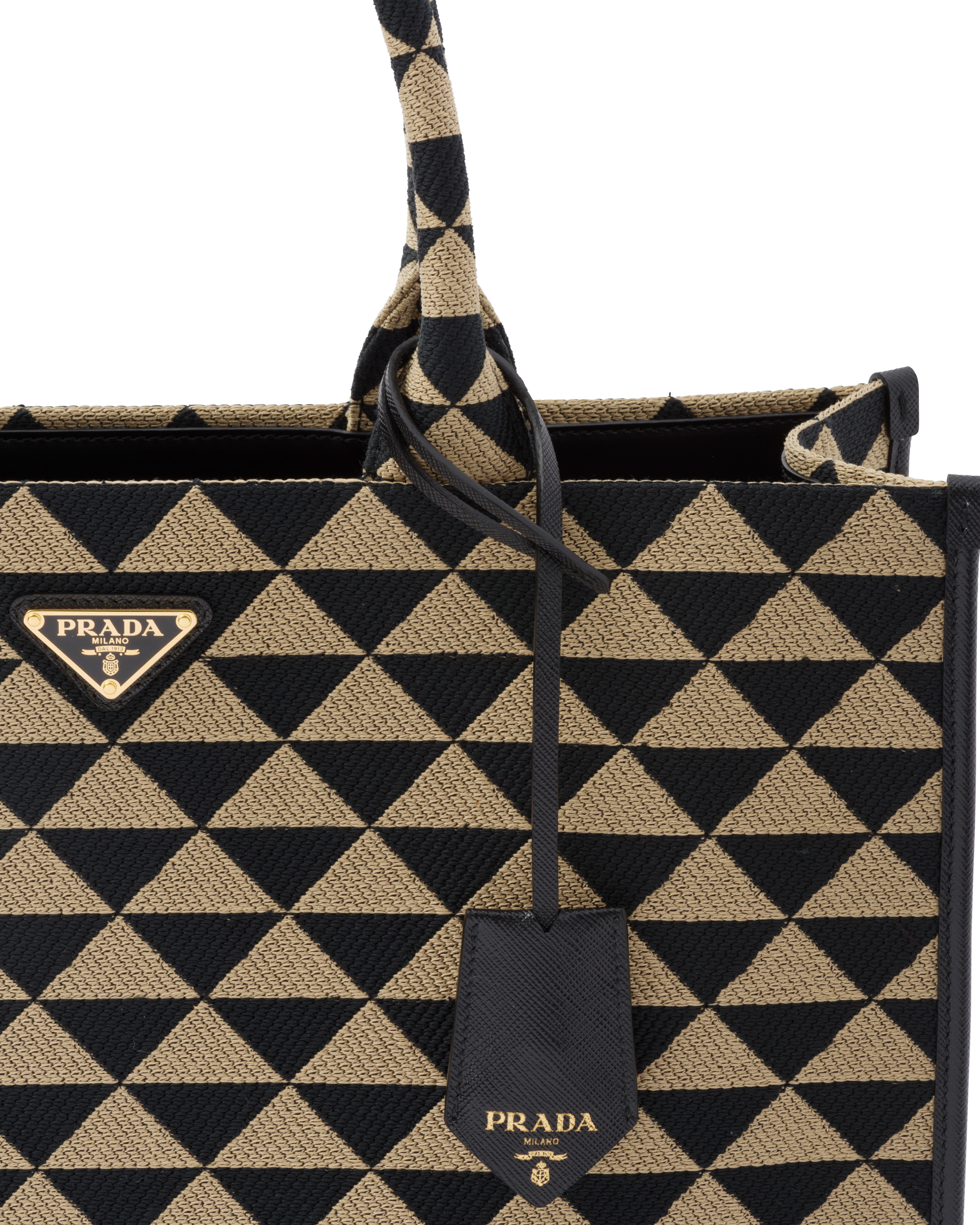 prada checkered handbag