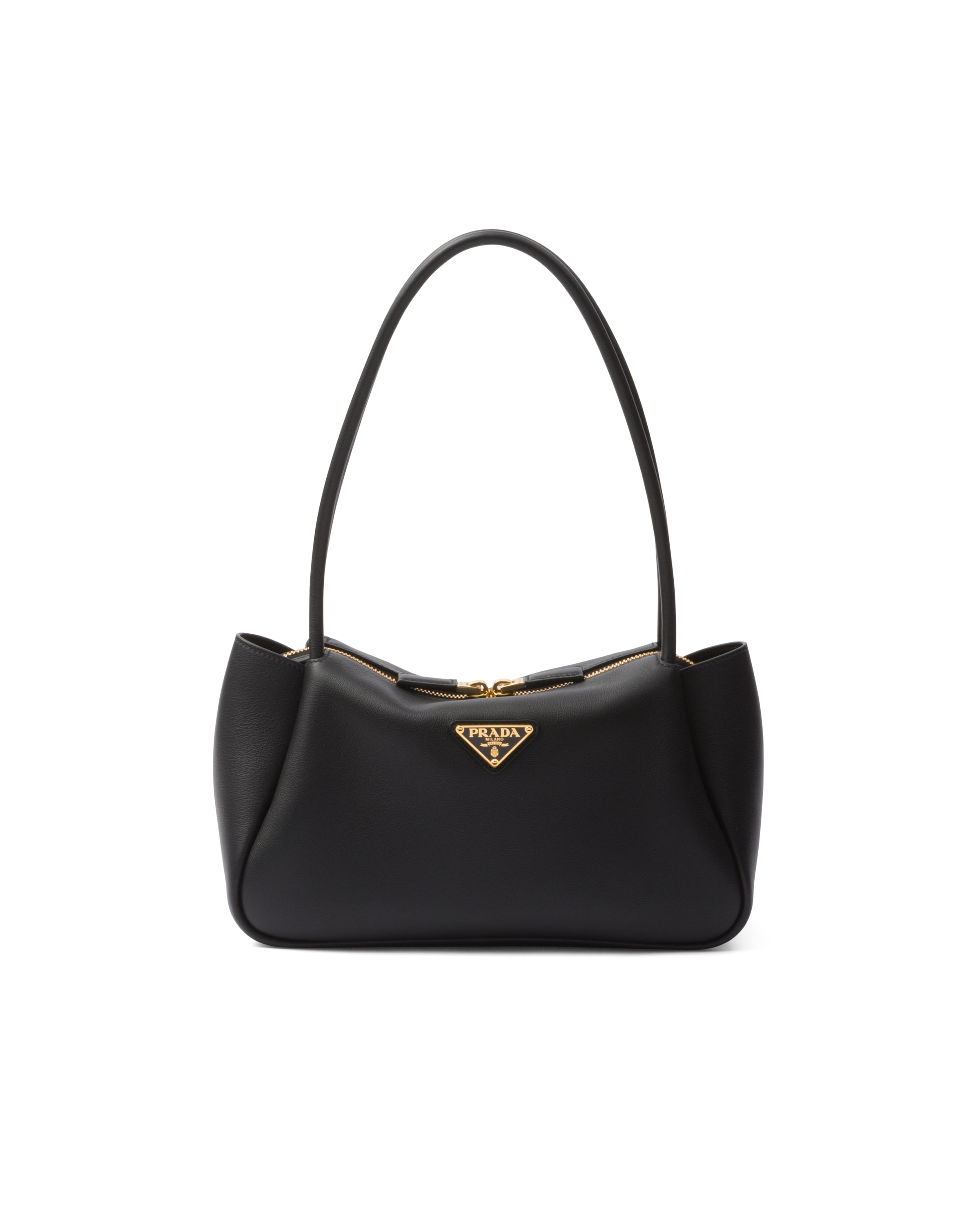 Borsa A Spalla Prada Darling Medium In Pelle, Donna, Nero