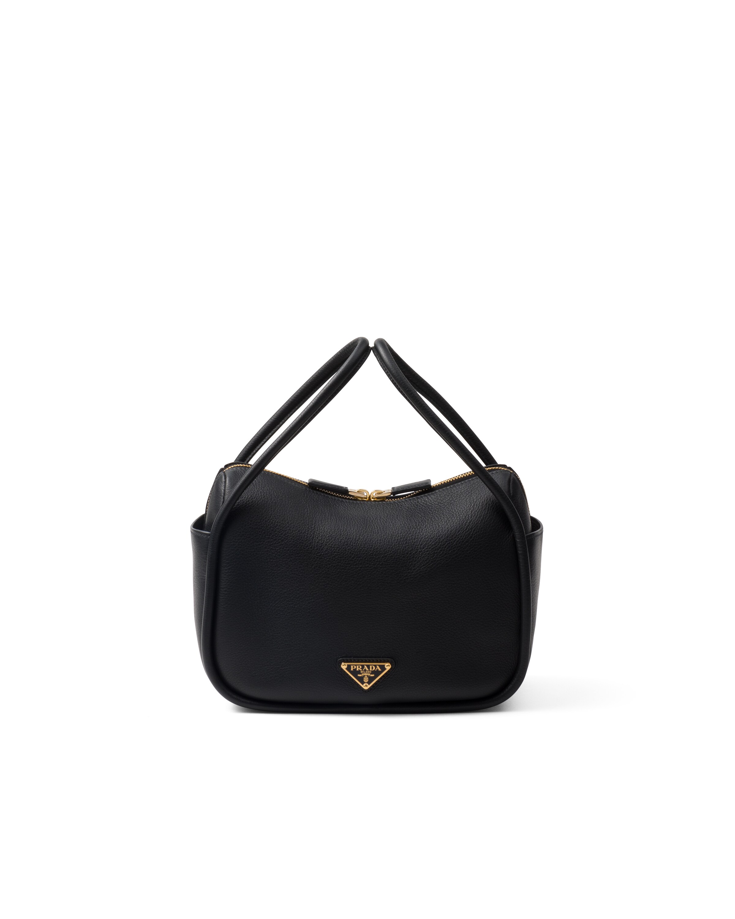 Sac À Main Prada Darling En Cuir, Femme, Noir