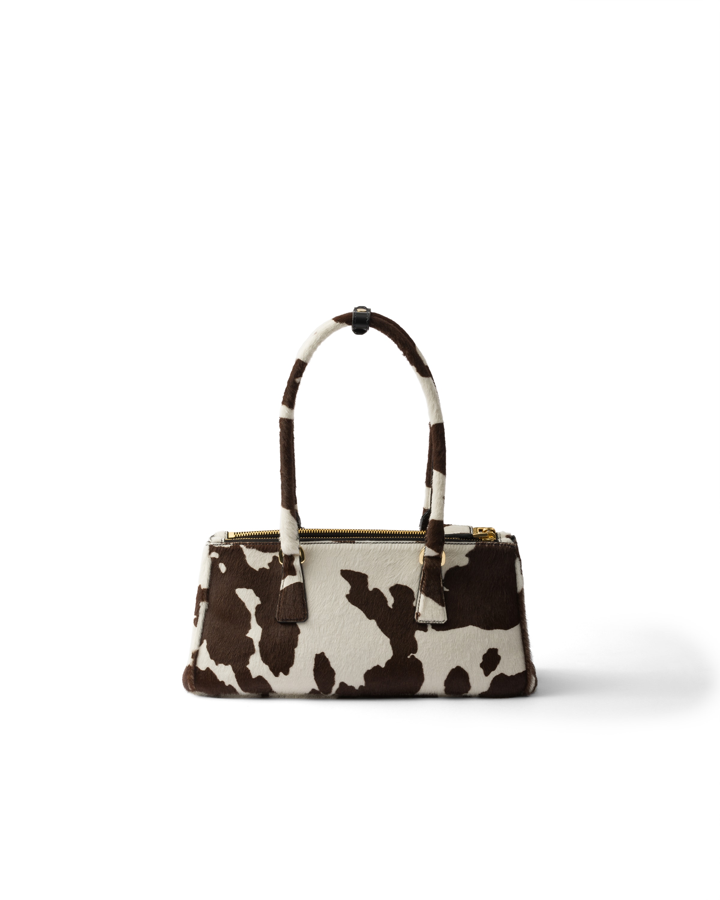 Prada Bonnie Medium Printed Leather Handbag In Multi